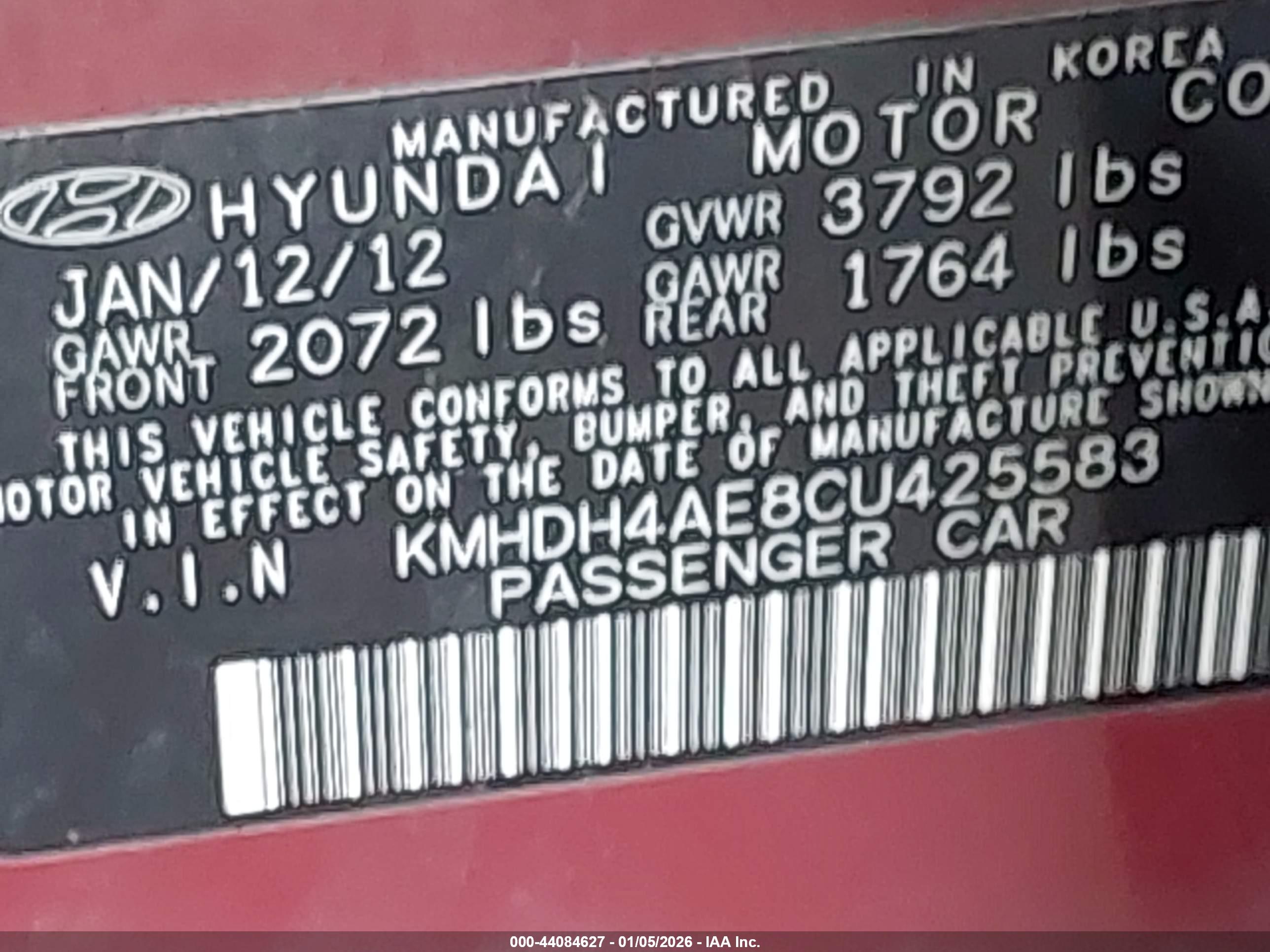 HYUNDAI ELANTRA image 9