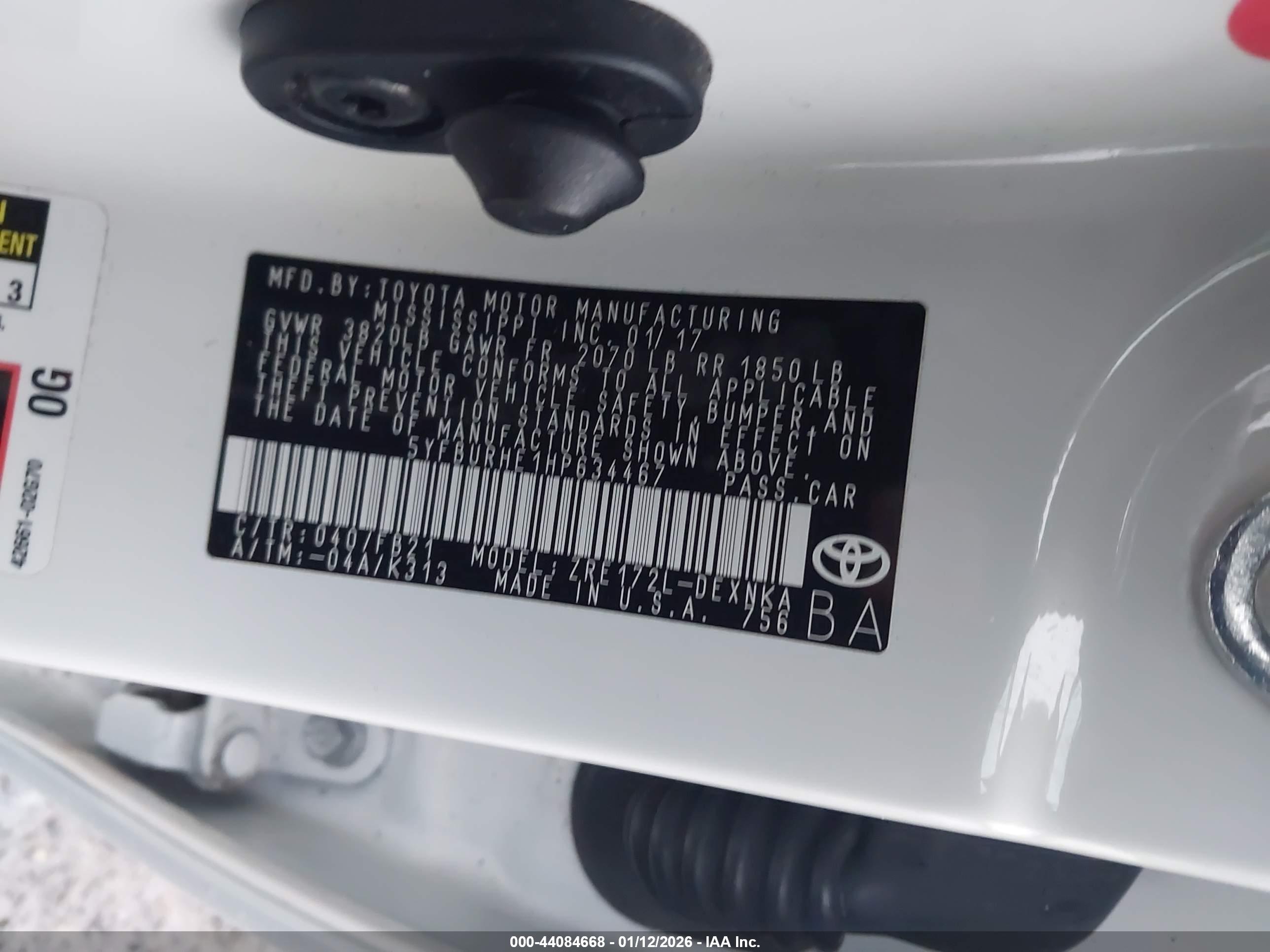TOYOTA COROLLA image 9