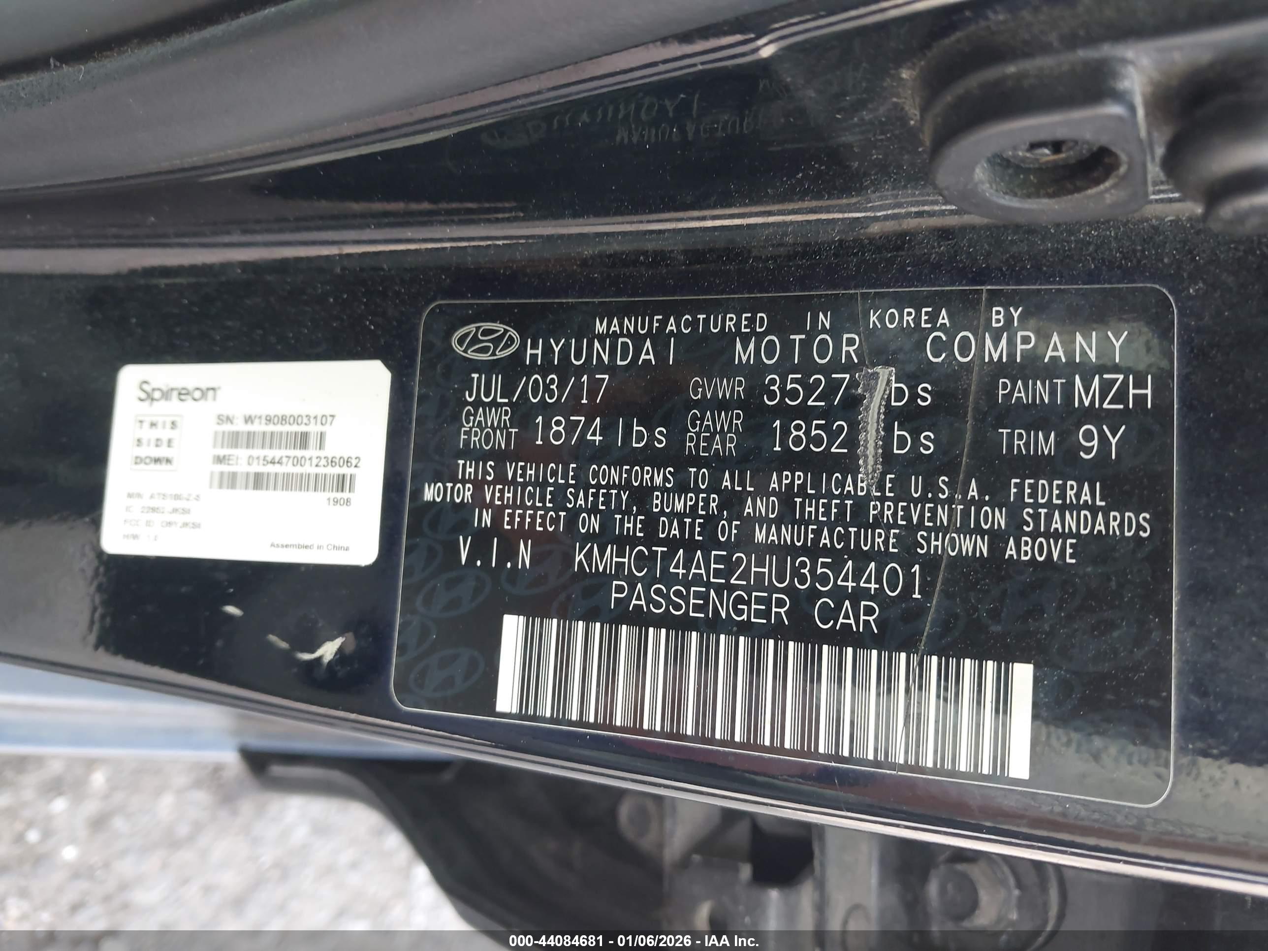 HYUNDAI ACCENT image 9