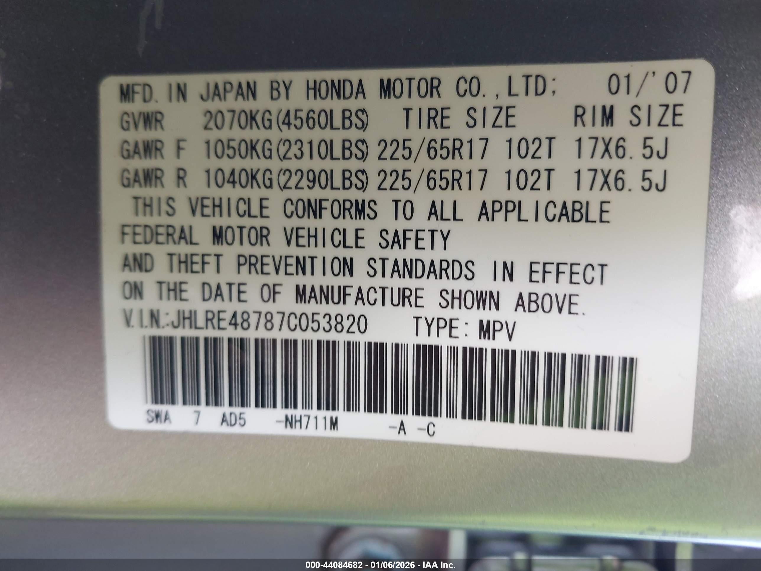 HONDA CR-V image 9
