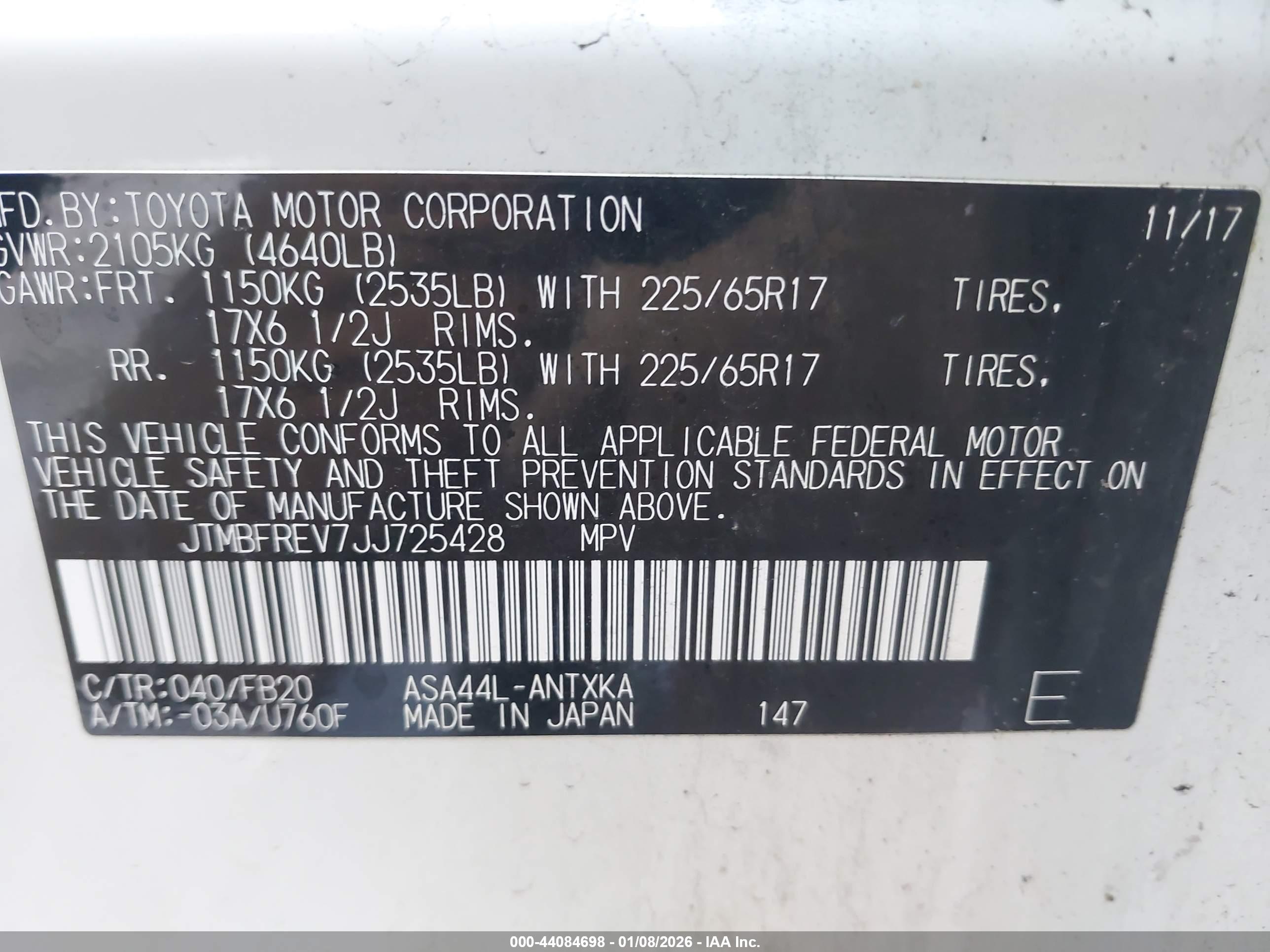 TOYOTA RAV4 image 9