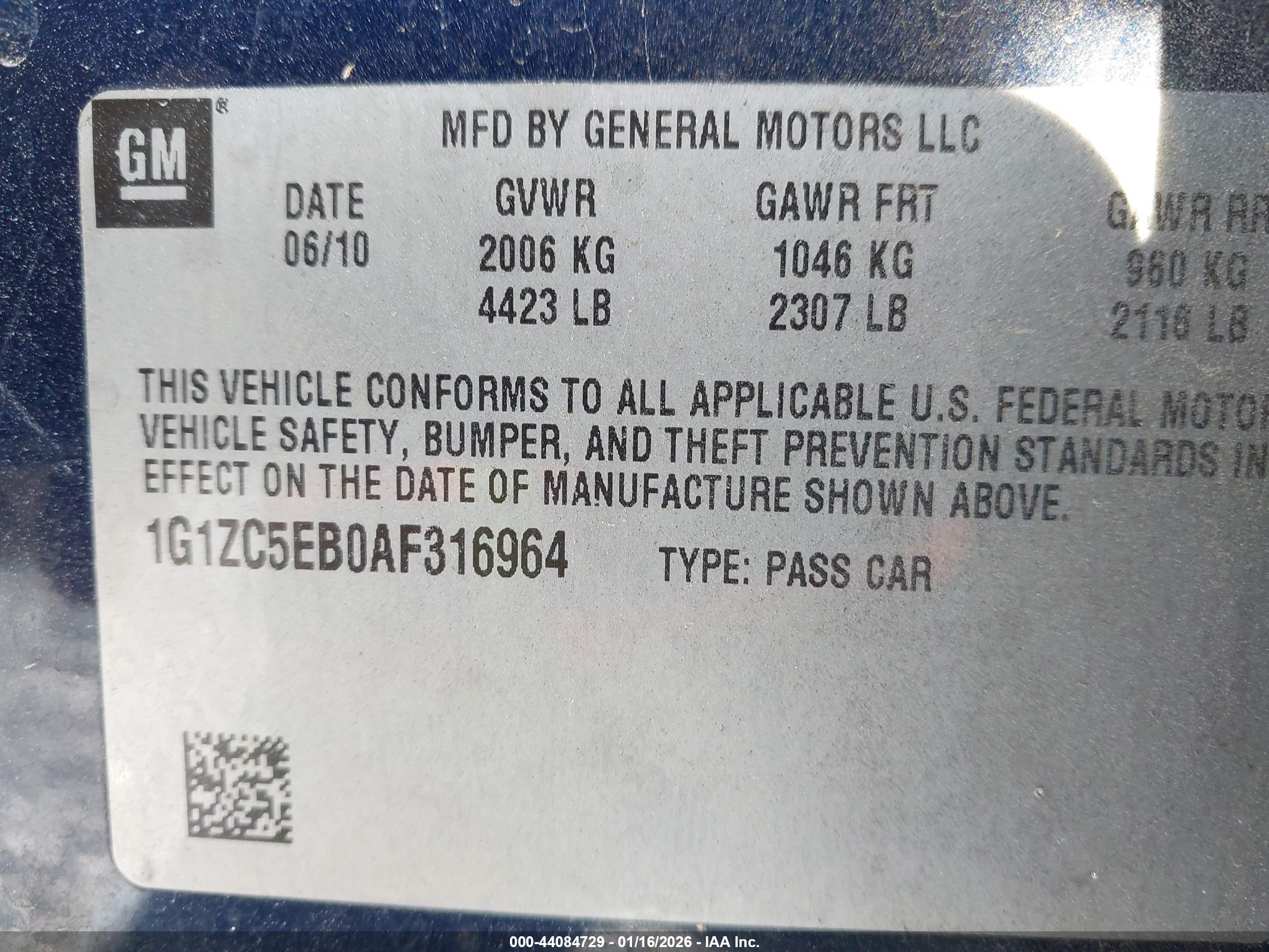 CHEVROLET MALIBU image 9