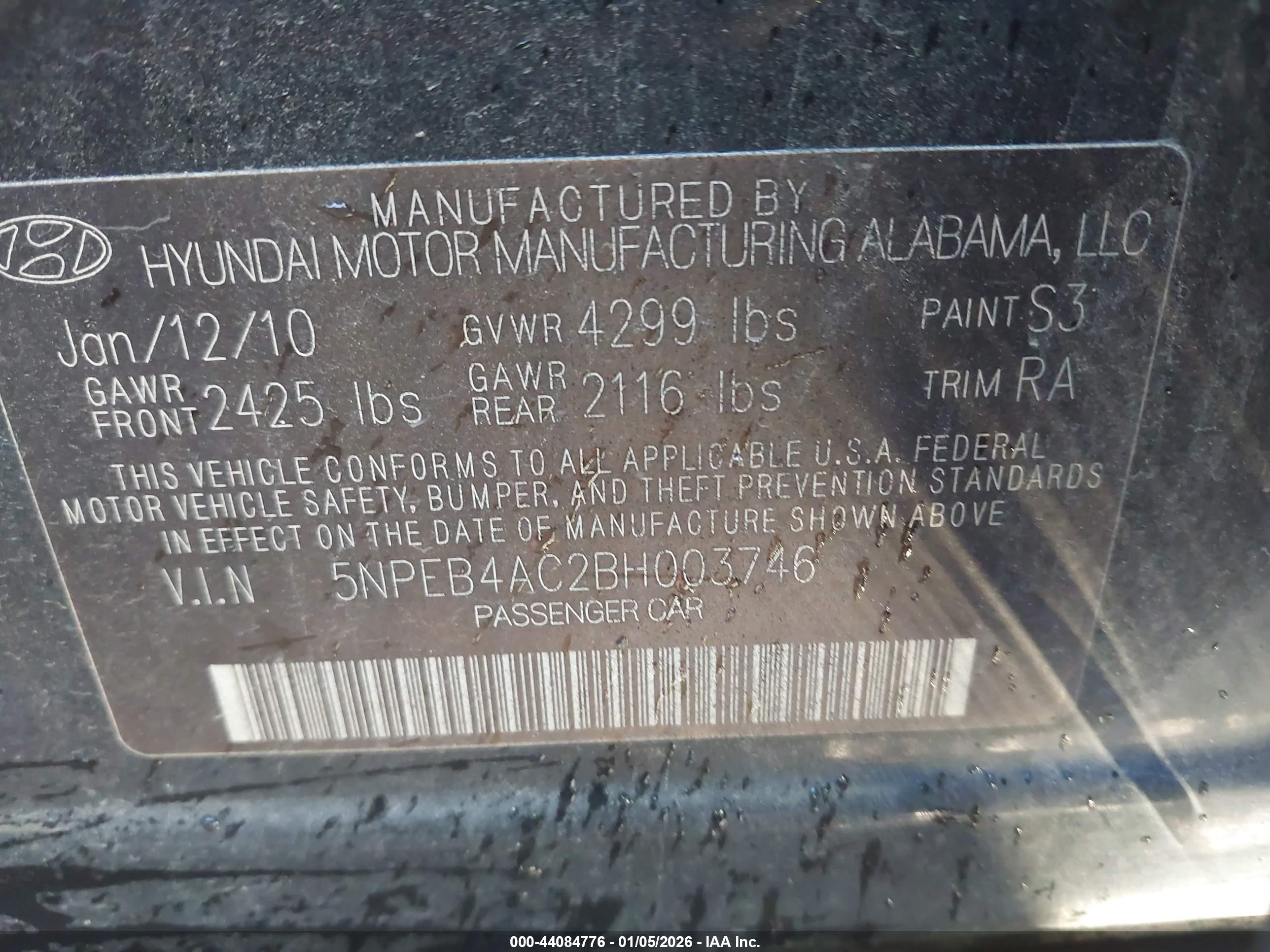HYUNDAI SONATA image 9