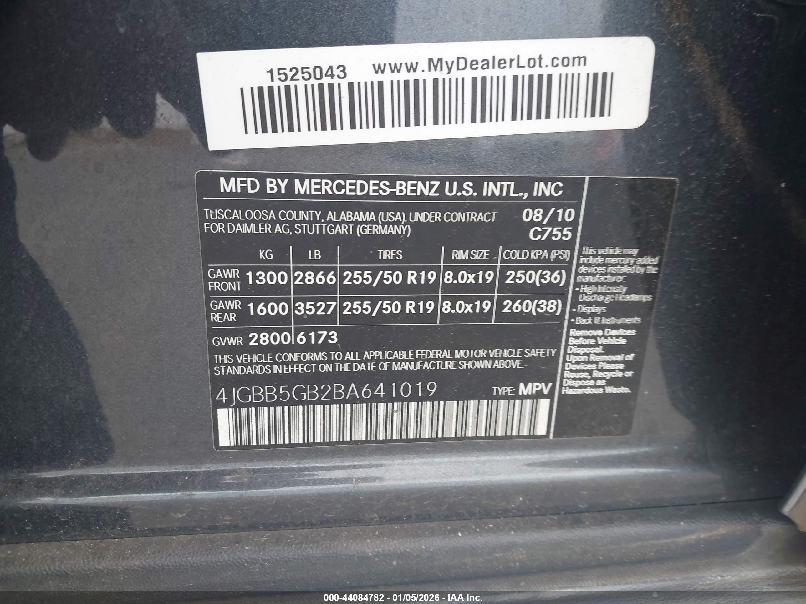 MERCEDES-BENZ ML image 9