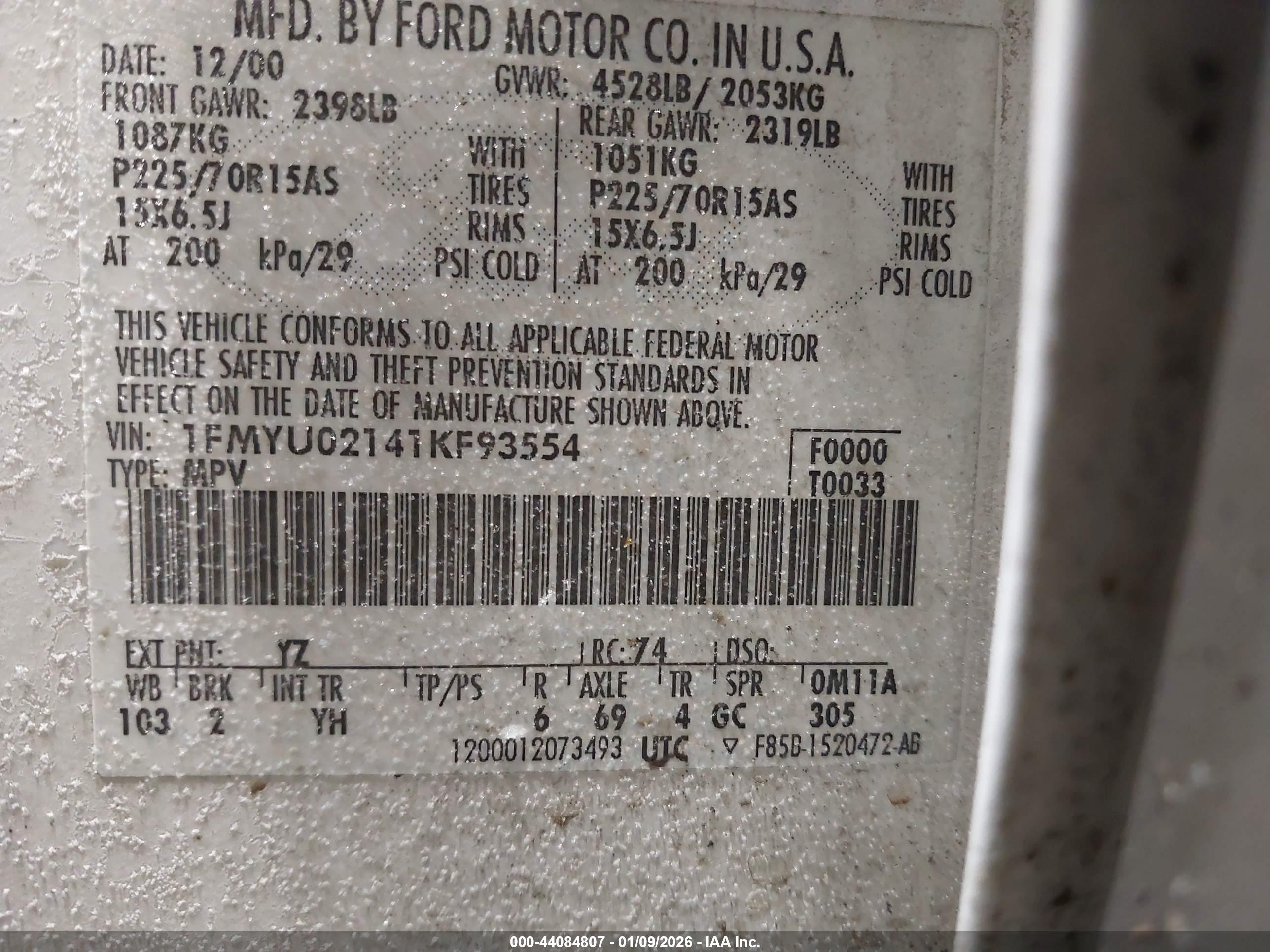 FORD ESCAPE image 9