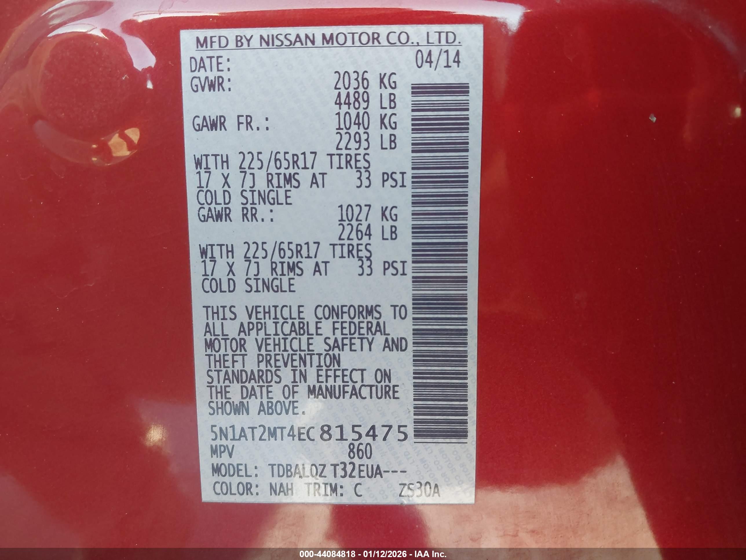 NISSAN ROGUE image 9