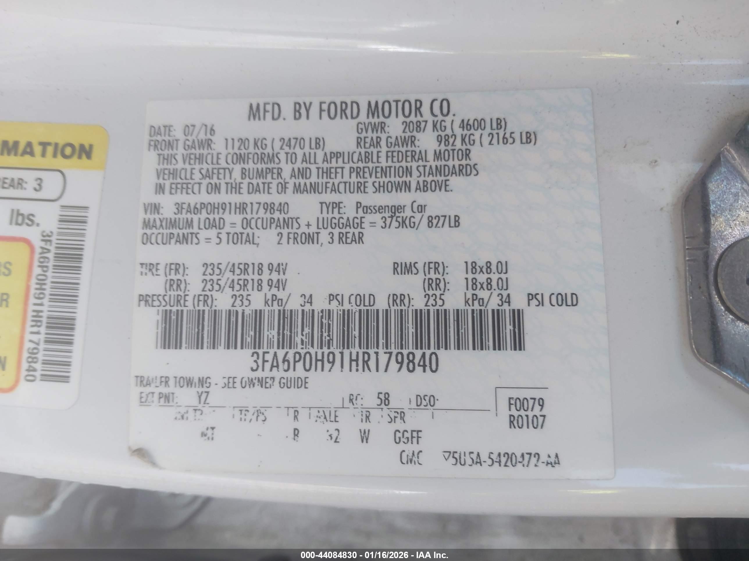 FORD FUSION image 9
