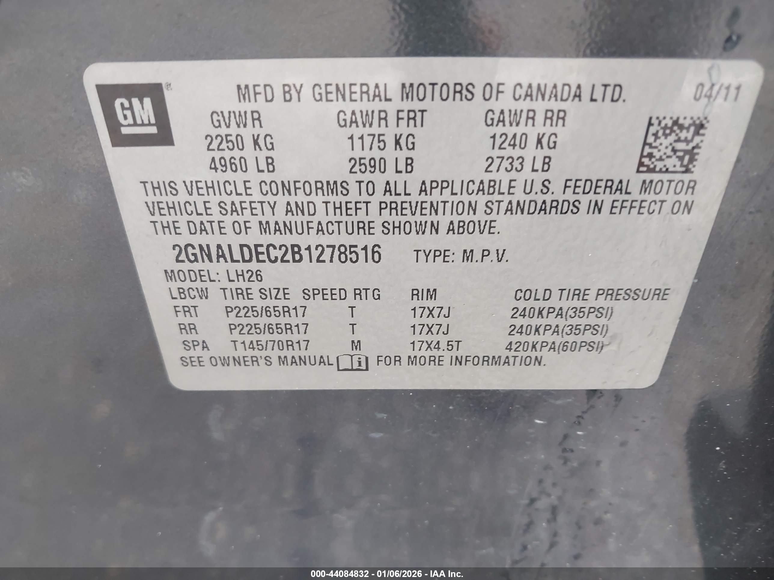 CHEVROLET EQUINOX image 9