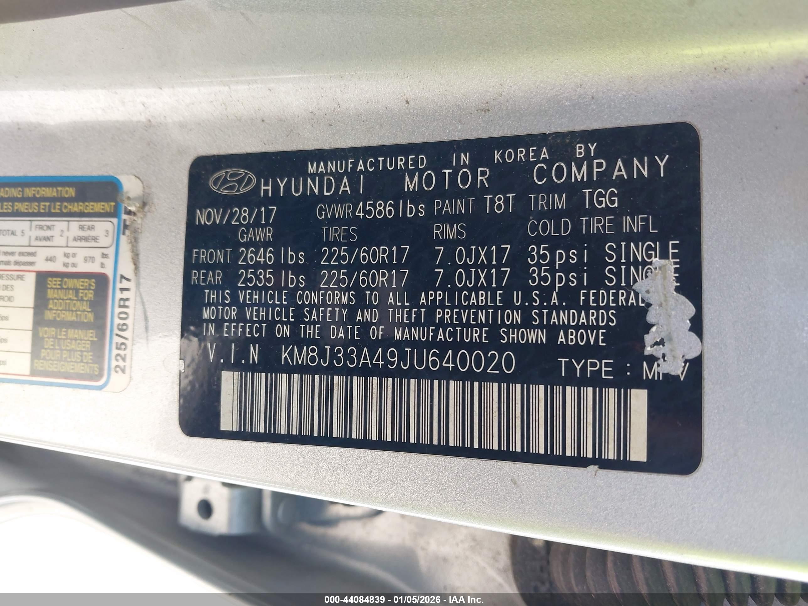 HYUNDAI TUCSON image 9