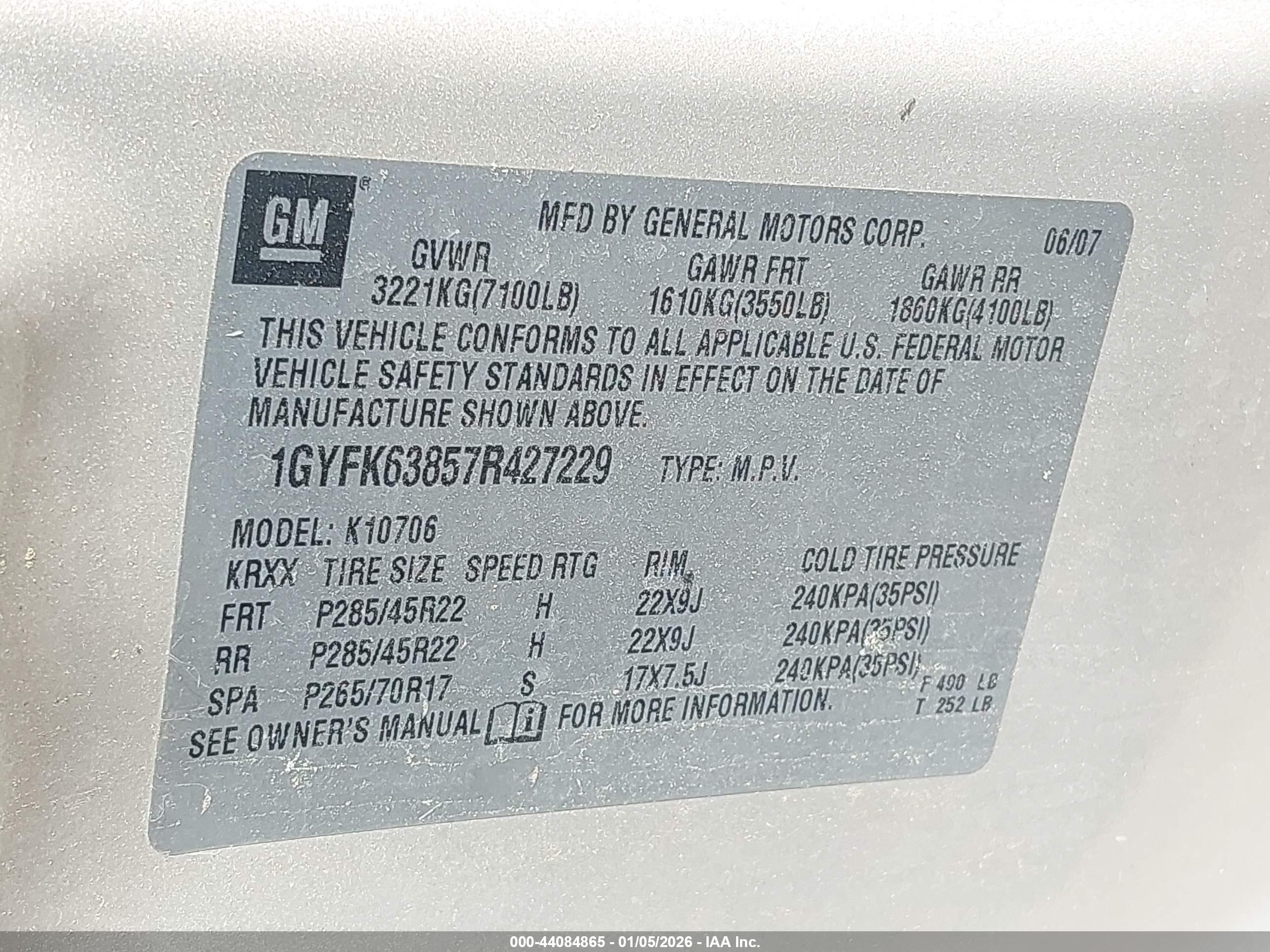 CADILLAC ESCALADE image 9