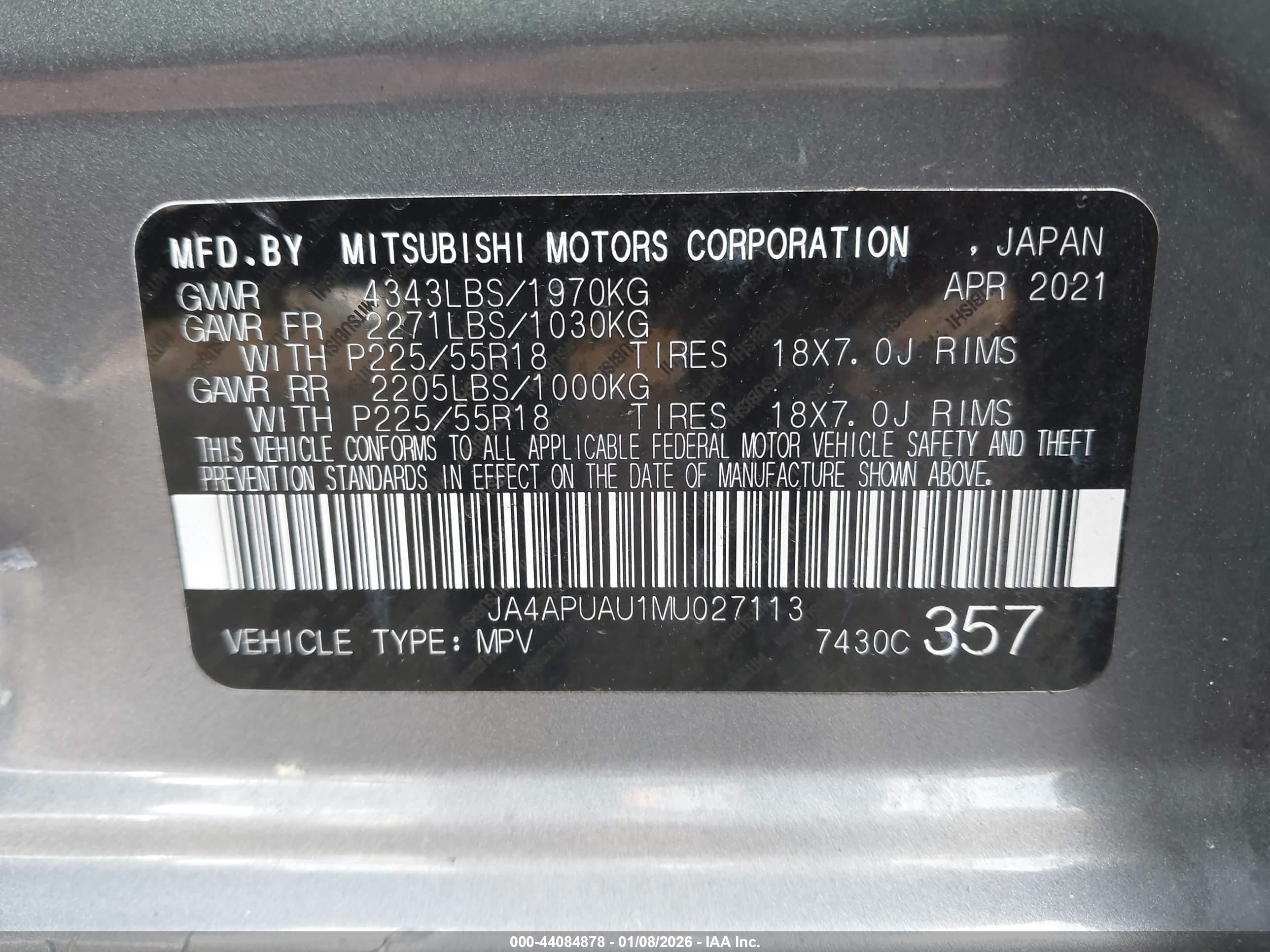 MITSUBISHI OUTLANDER image 9