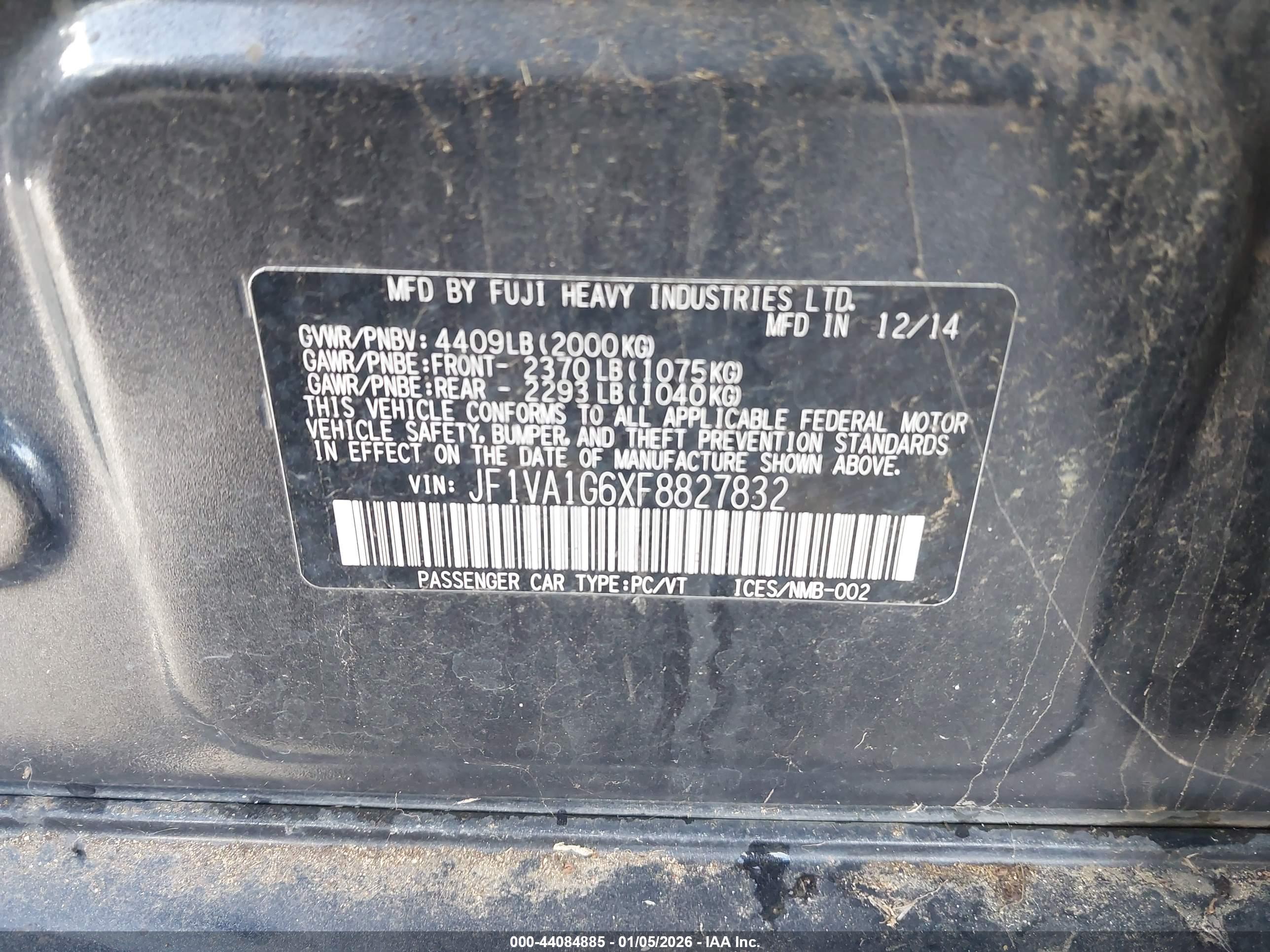 SUBARU WRX image 9