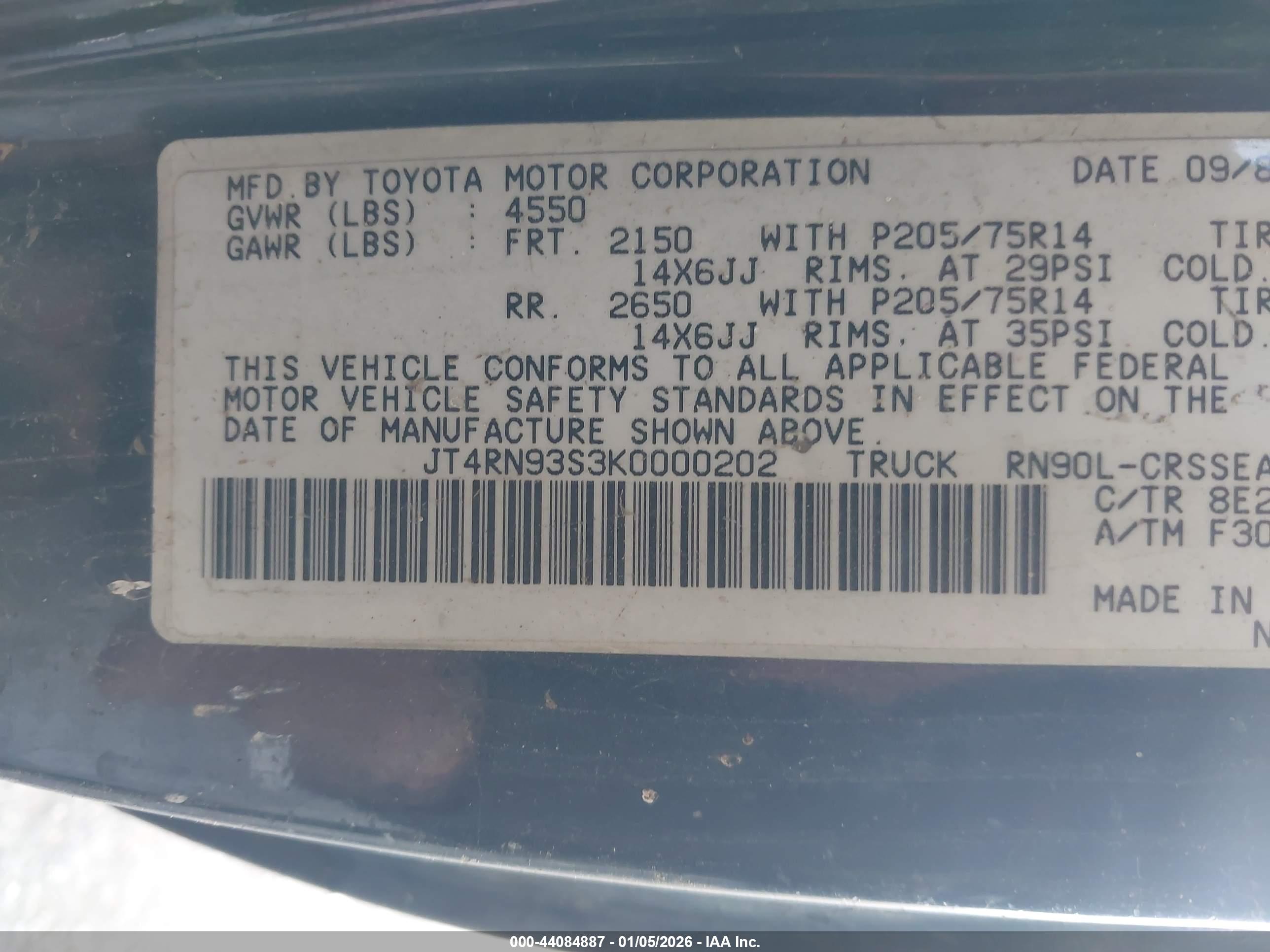 TOYOTA PICKUP image 9