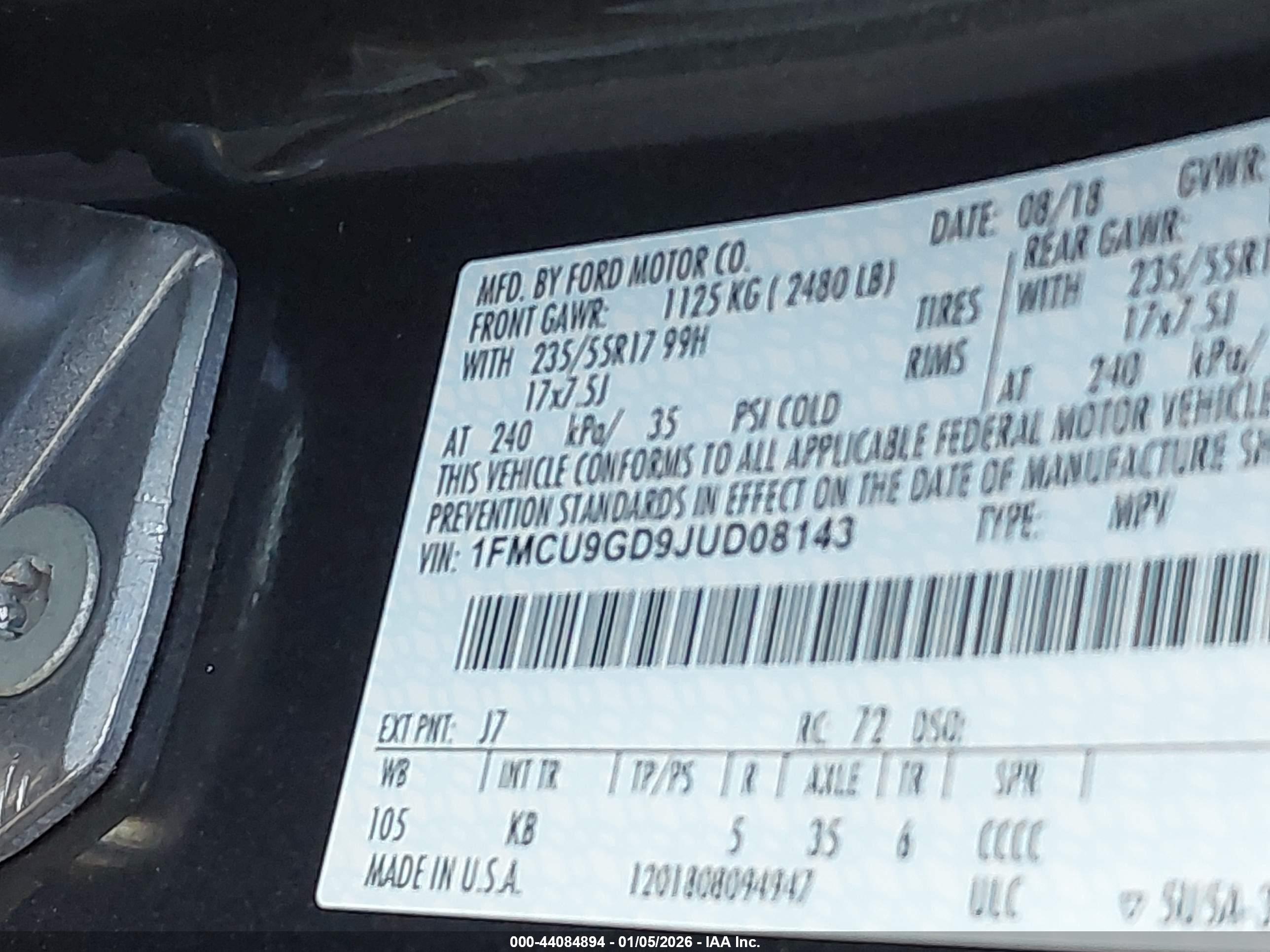 FORD ESCAPE image 9