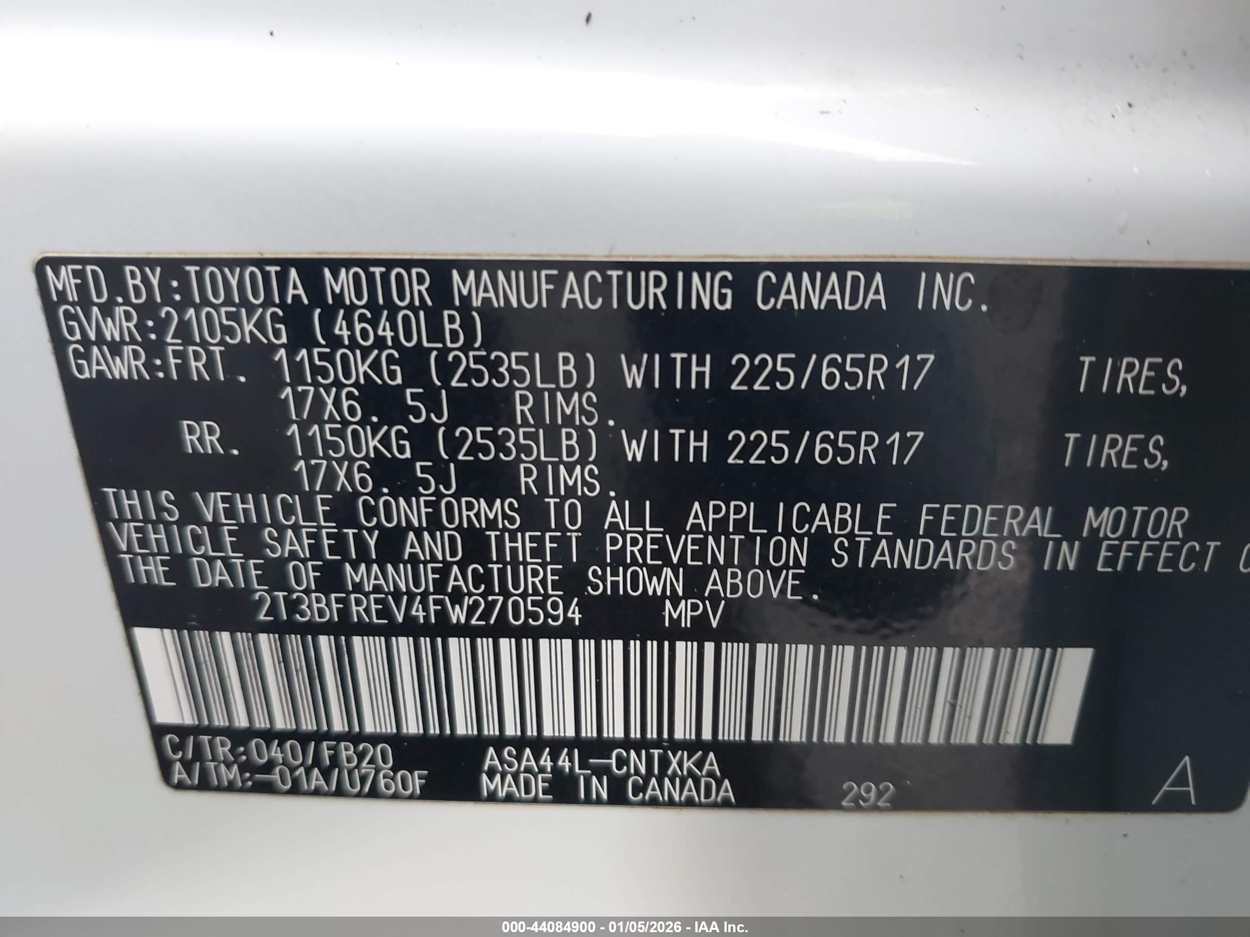 TOYOTA RAV4 image 9