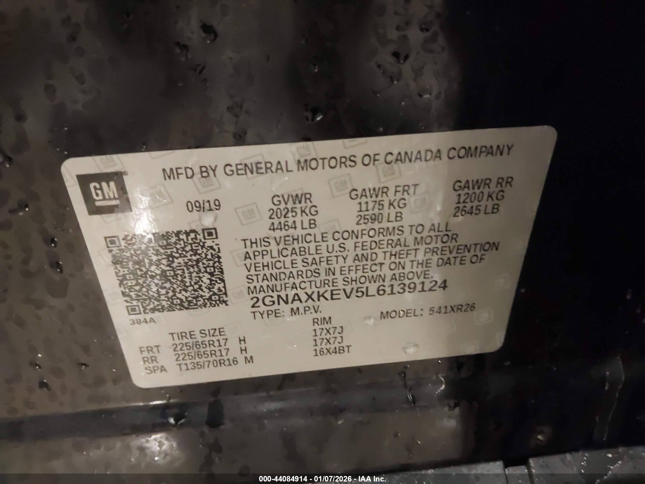 CHEVROLET EQUINOX image 9