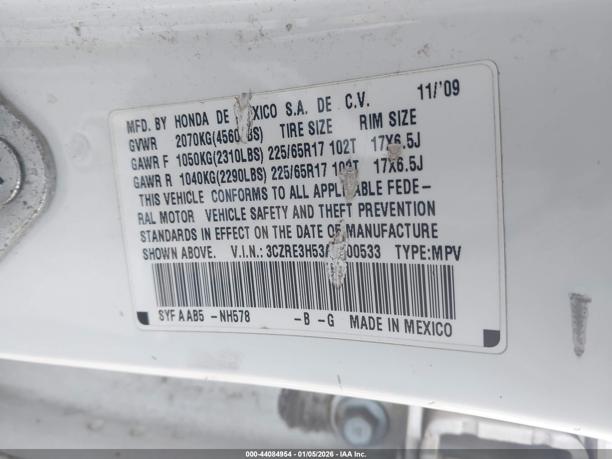 HONDA CR-V image 9