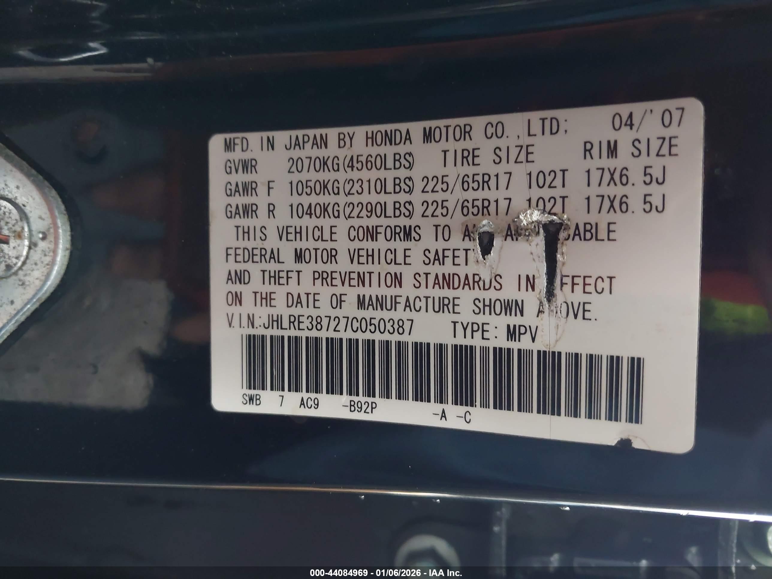 HONDA CR-V image 9