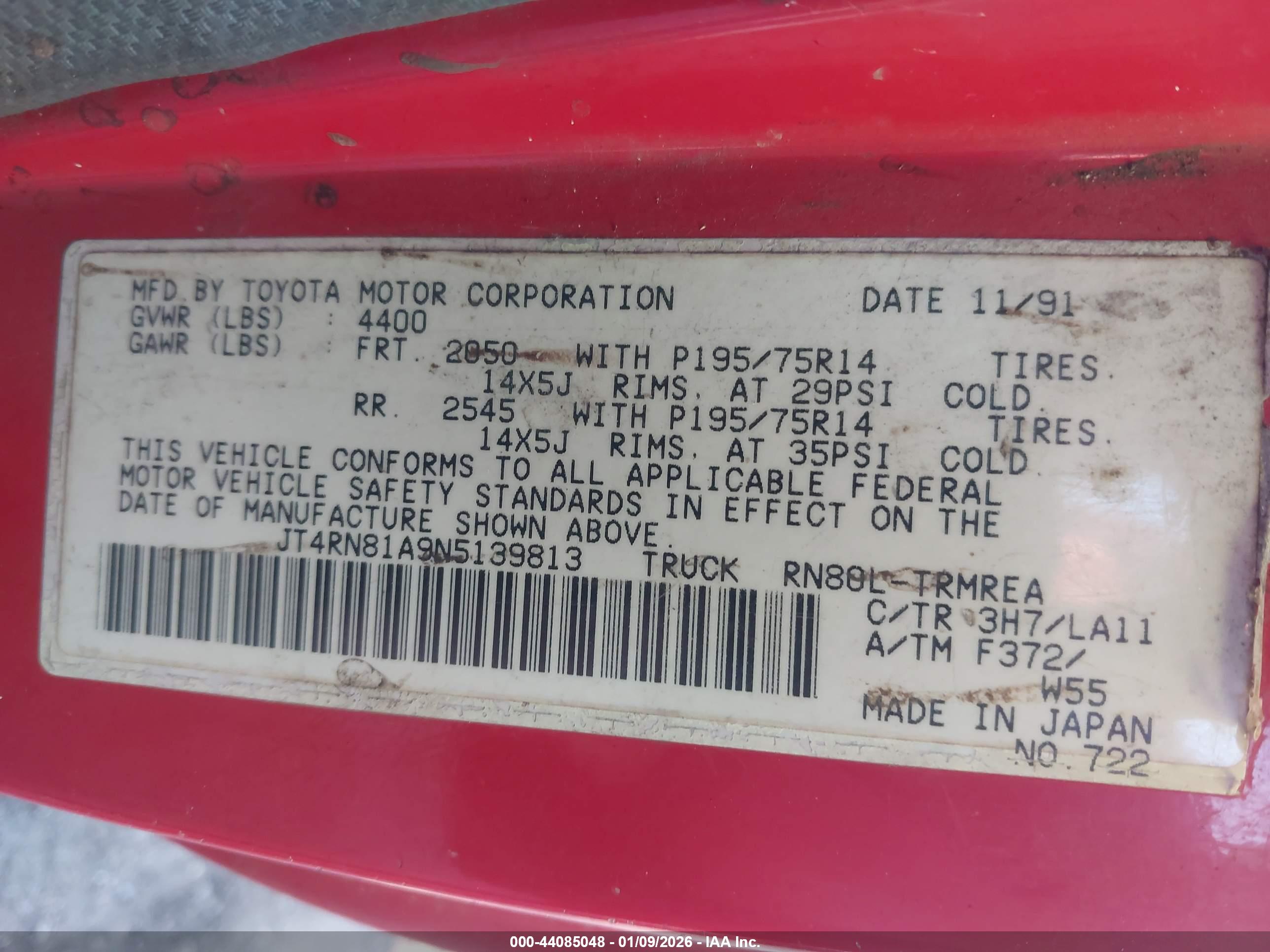 TOYOTA PICKUP image 9