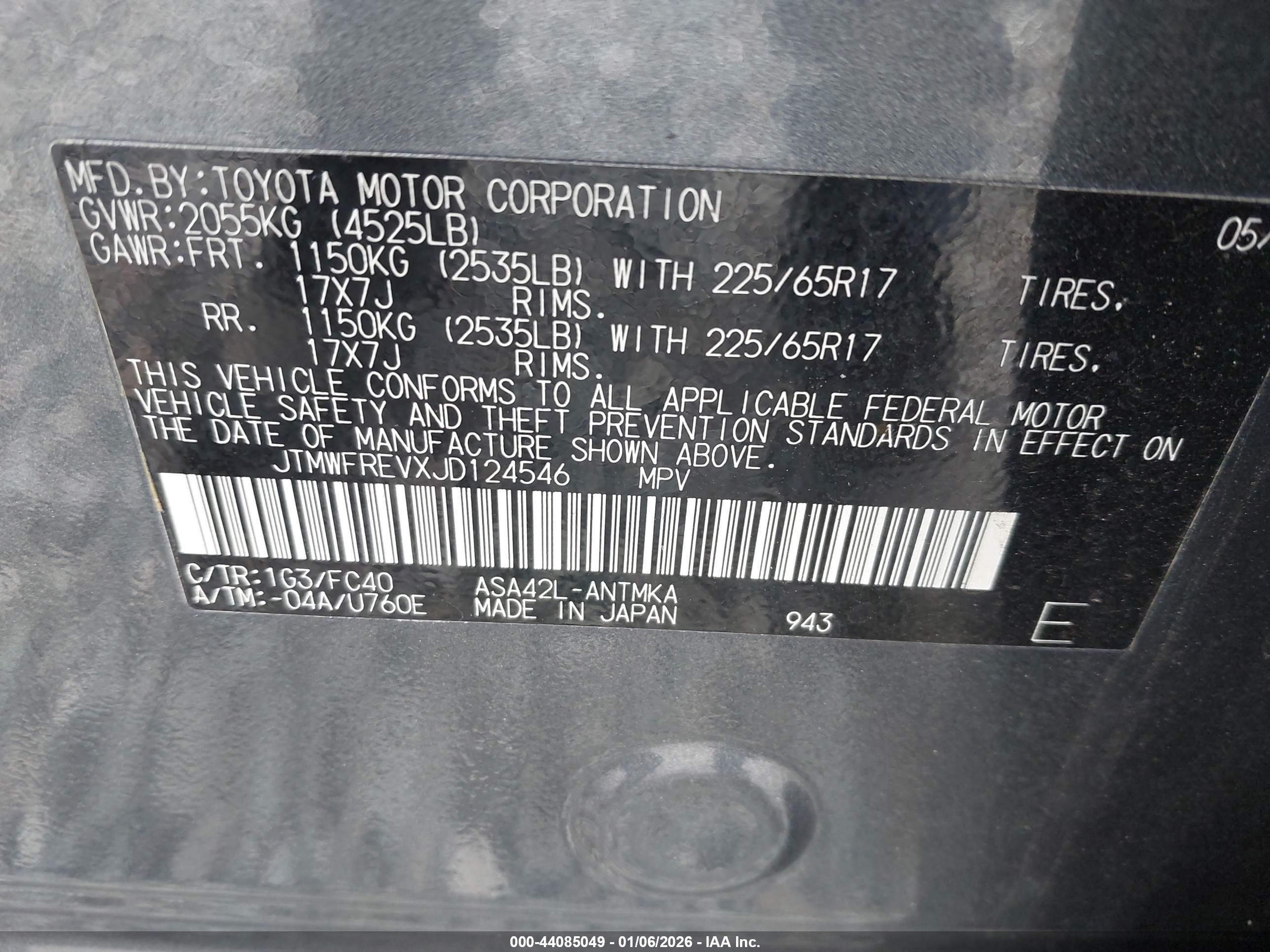 TOYOTA RAV4 image 9