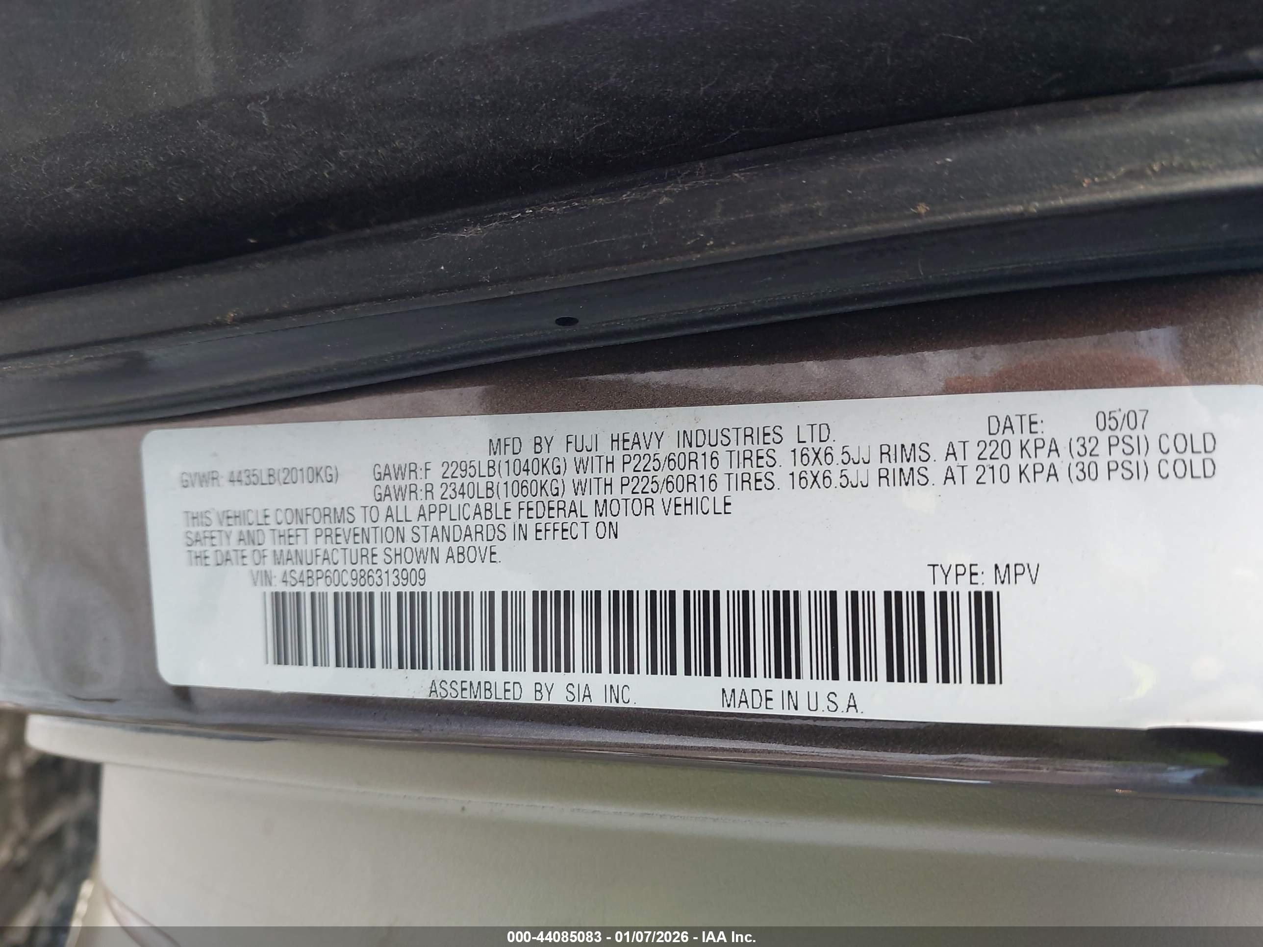 SUBARU OUTBACK image 9