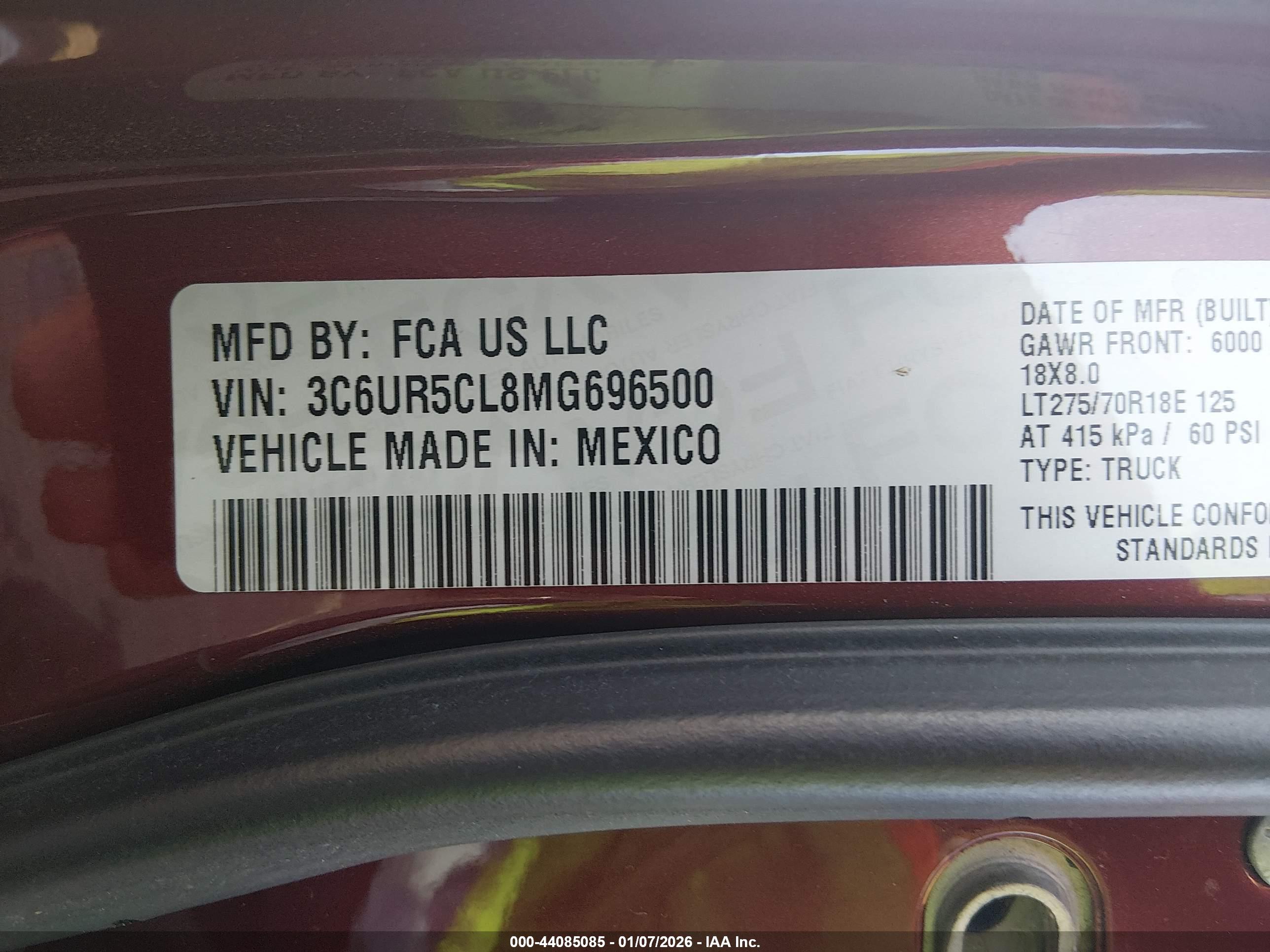 RAM 2500 image 9