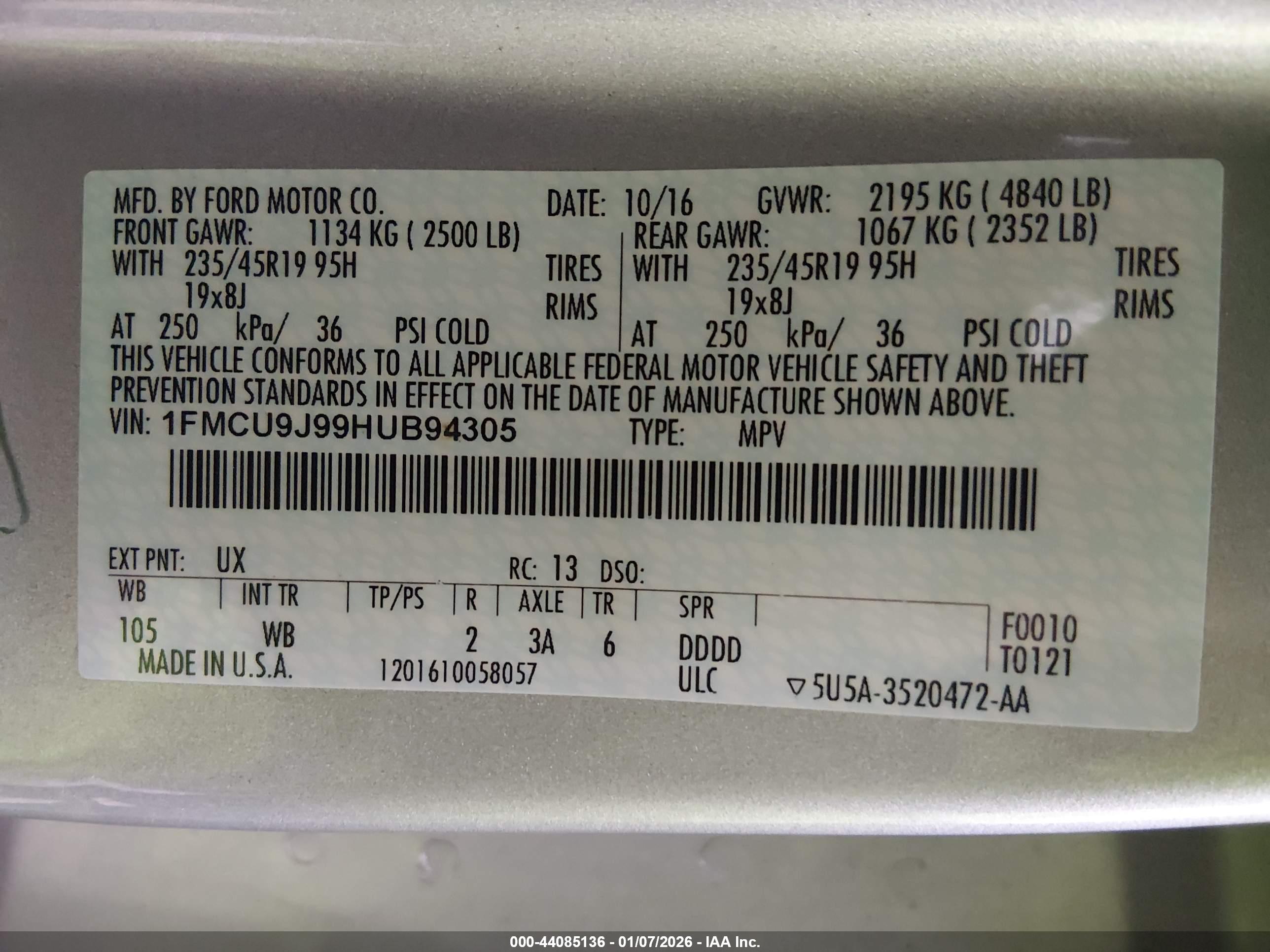 FORD ESCAPE image 9