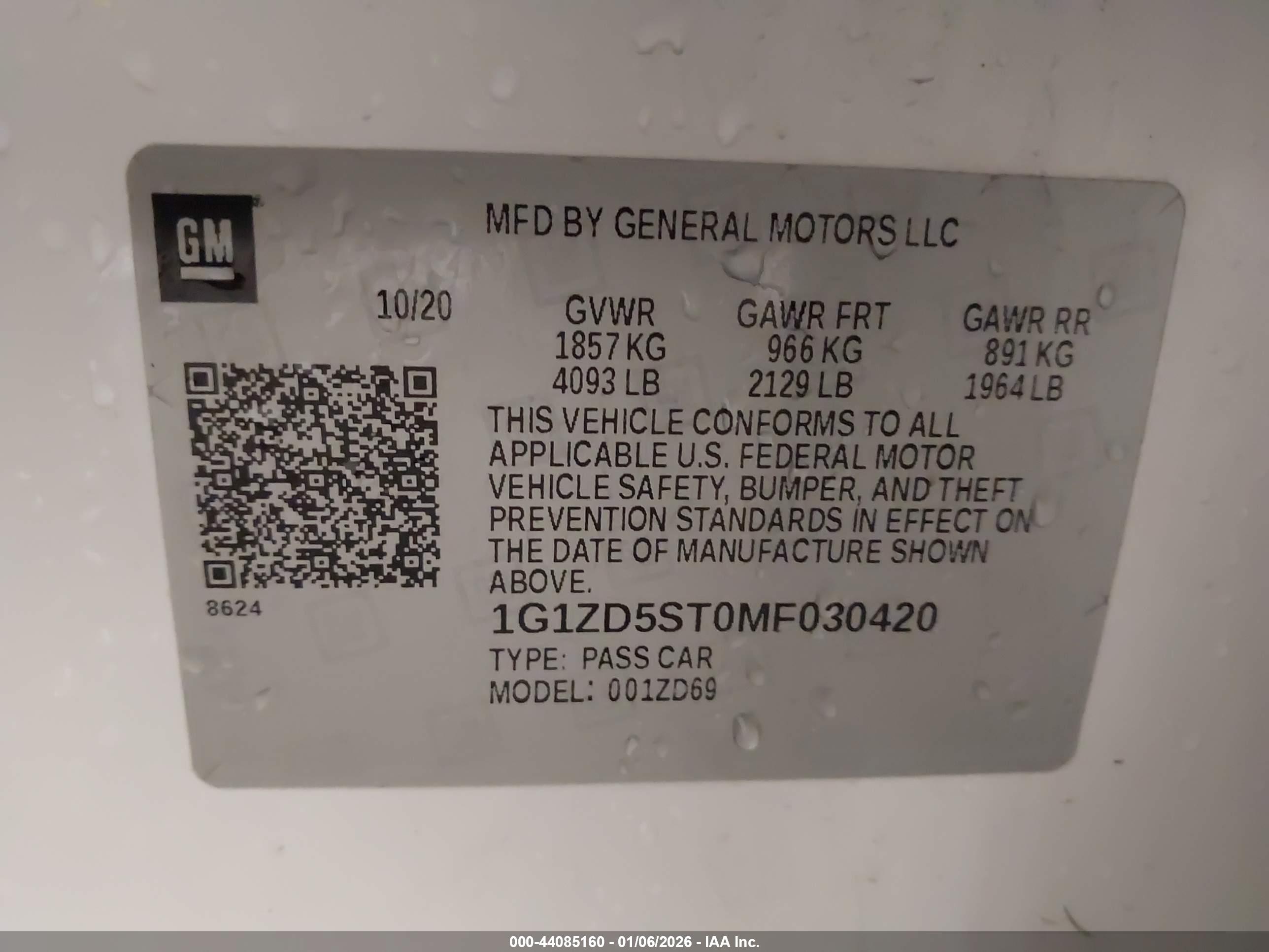 CHEVROLET MALIBU image 9