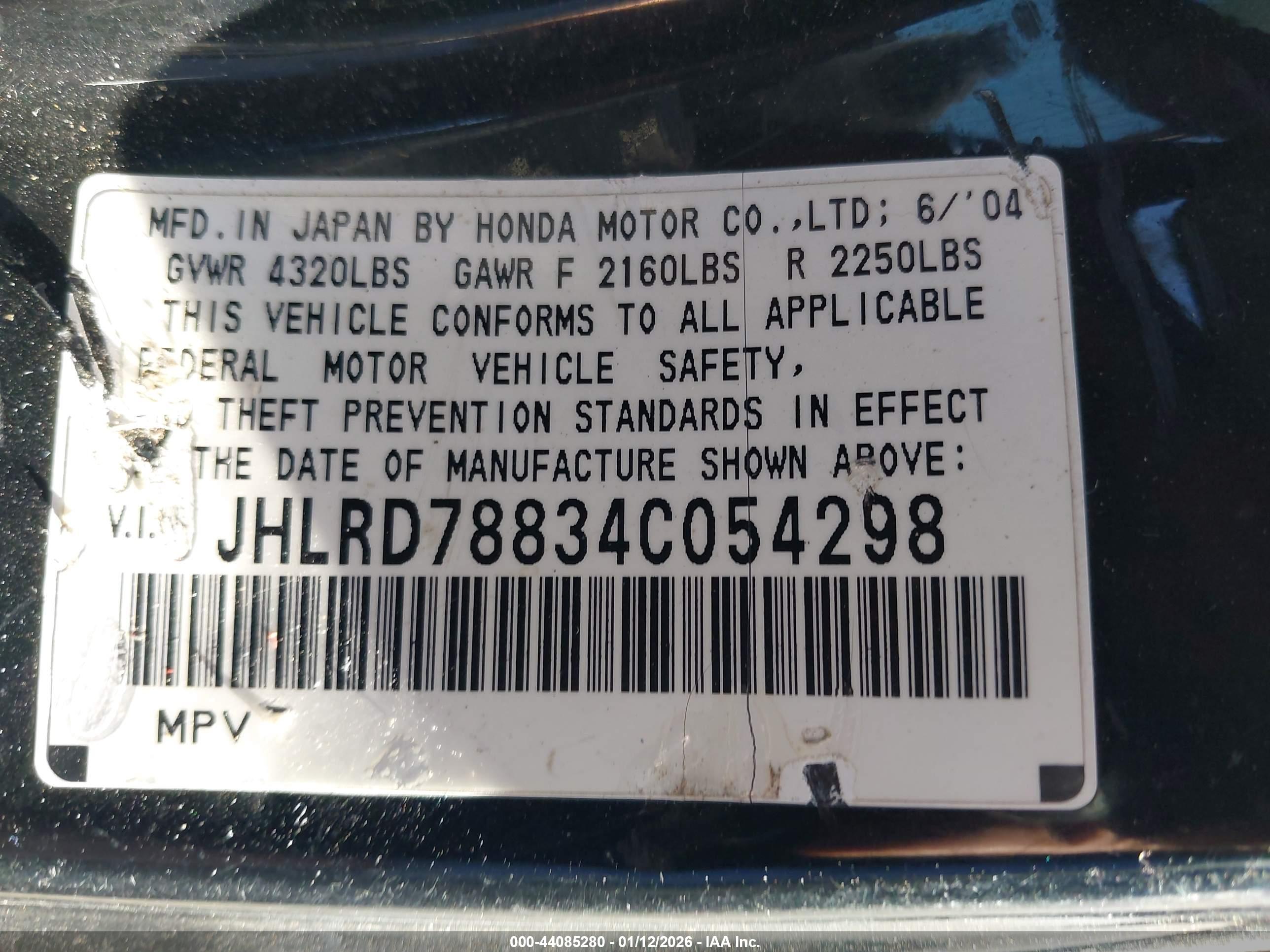 HONDA CR-V image 9