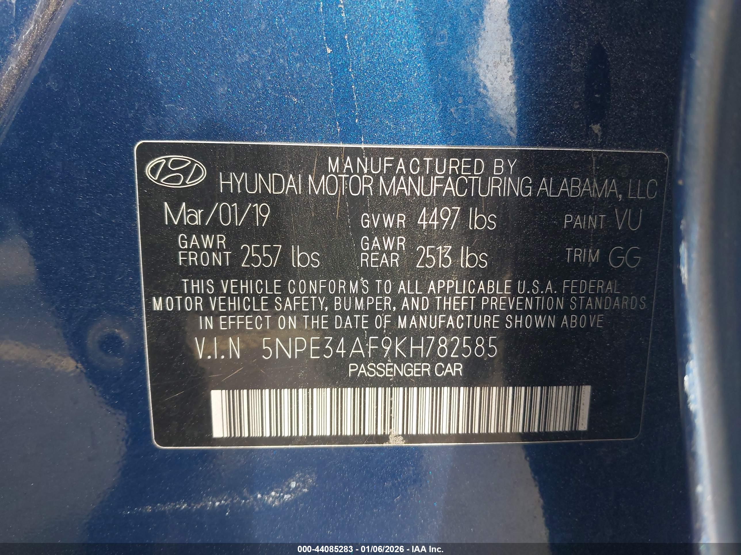 HYUNDAI SONATA image 9
