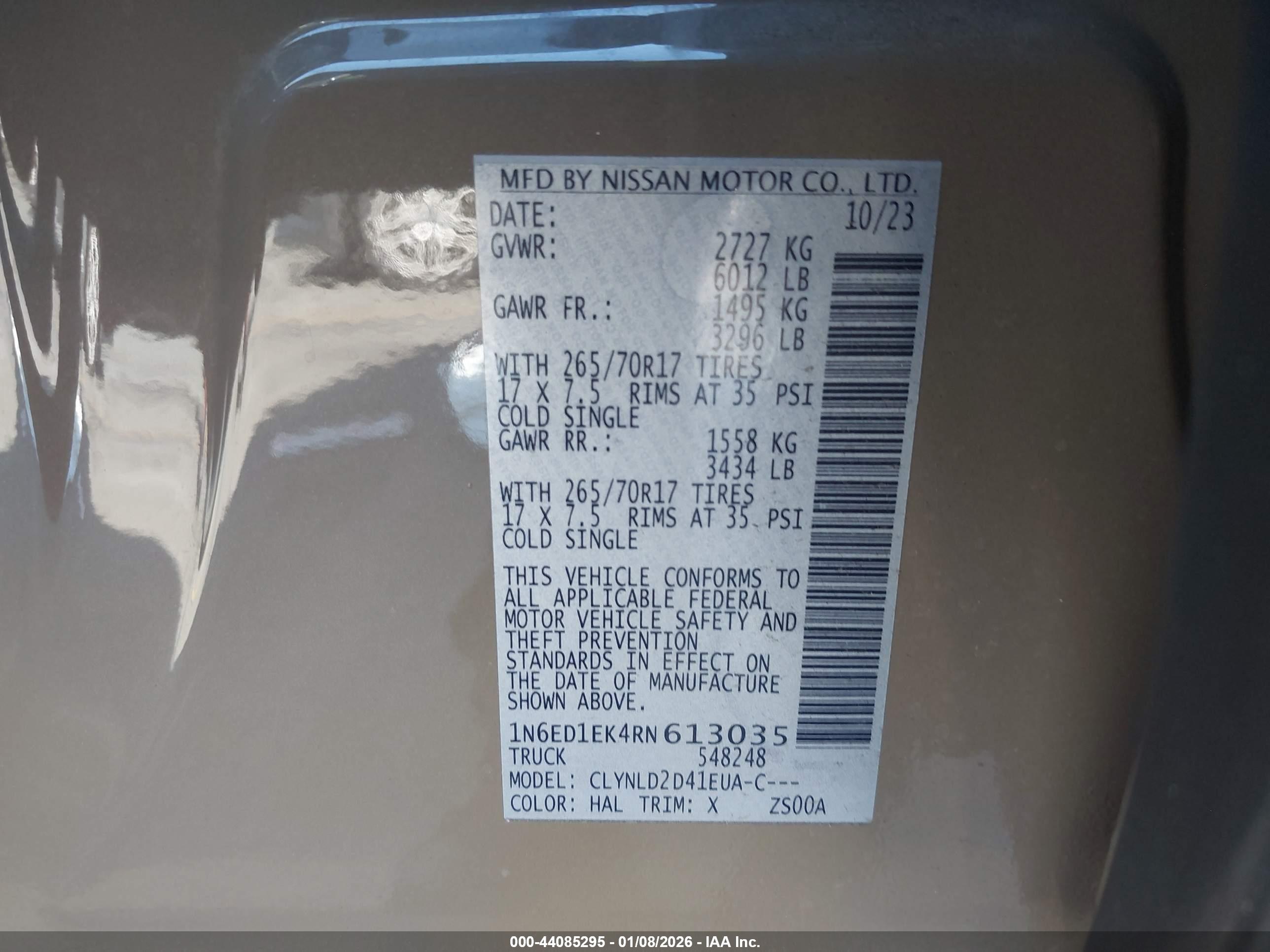 NISSAN FRONTIER image 9