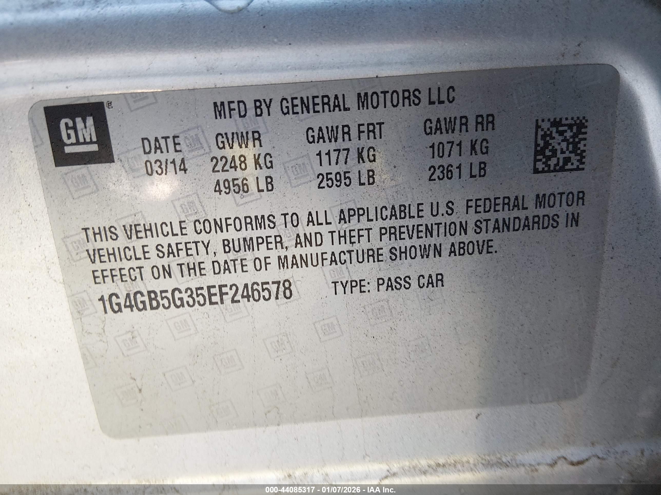 BUICK LACROSSE image 9