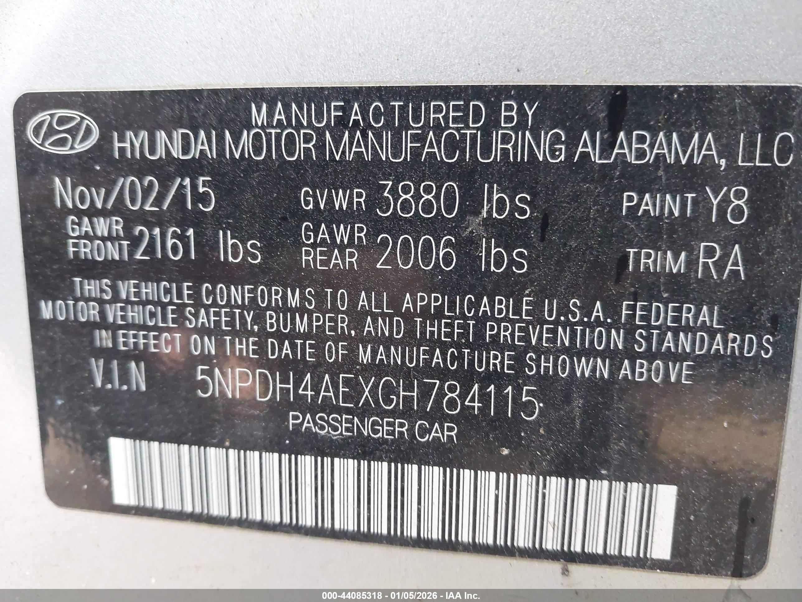HYUNDAI ELANTRA image 9