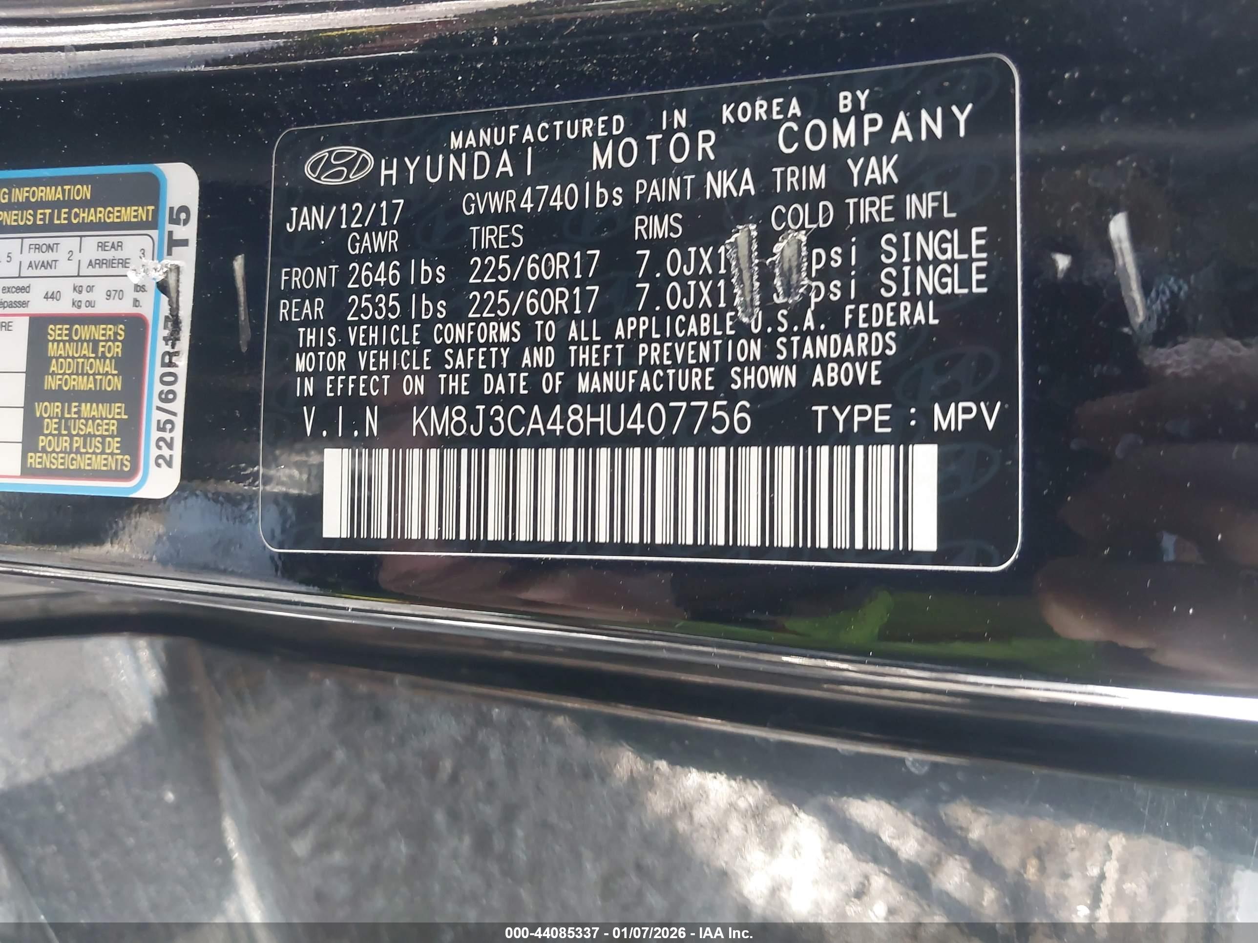 HYUNDAI TUCSON image 9