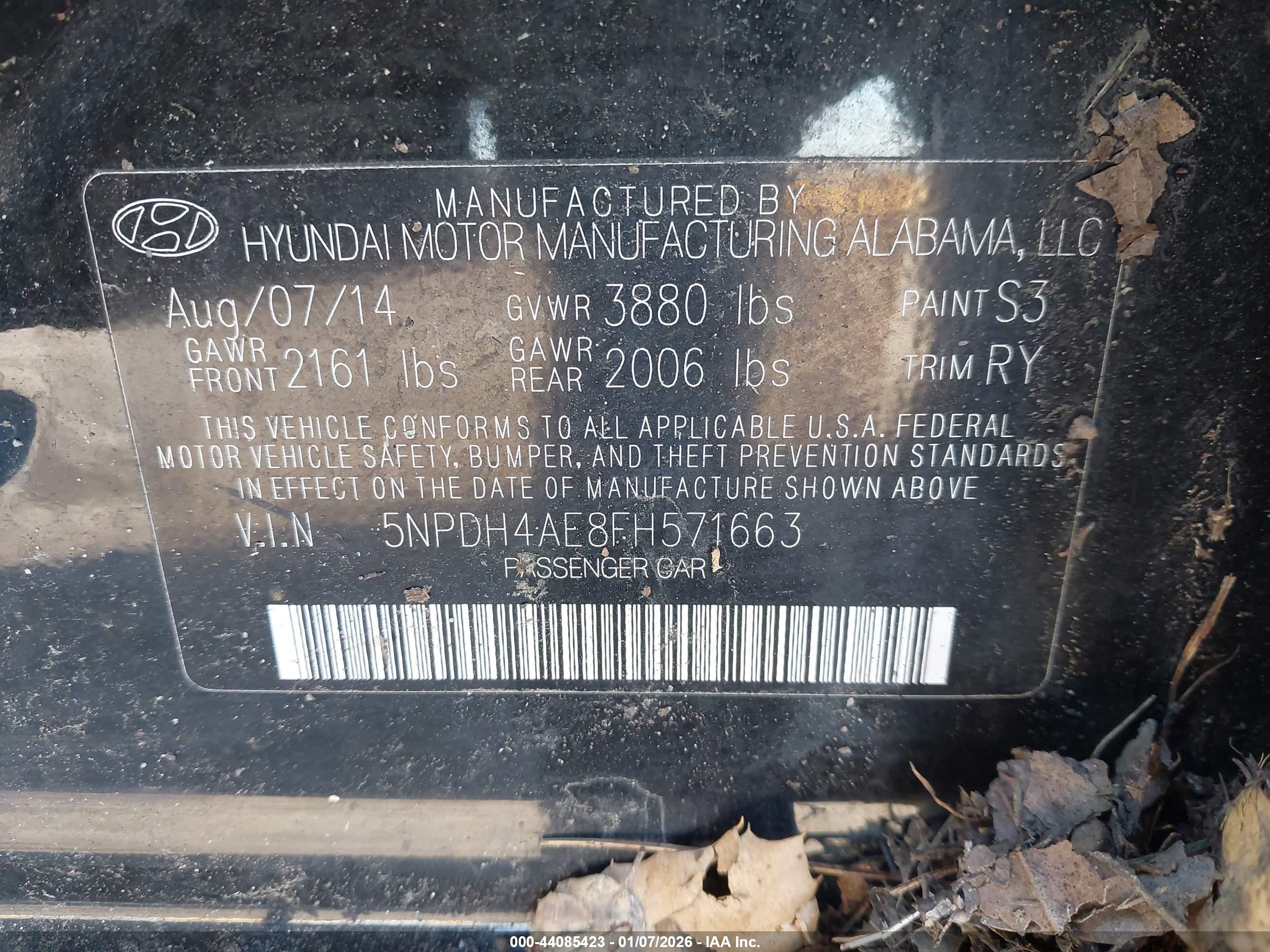 HYUNDAI ELANTRA image 9