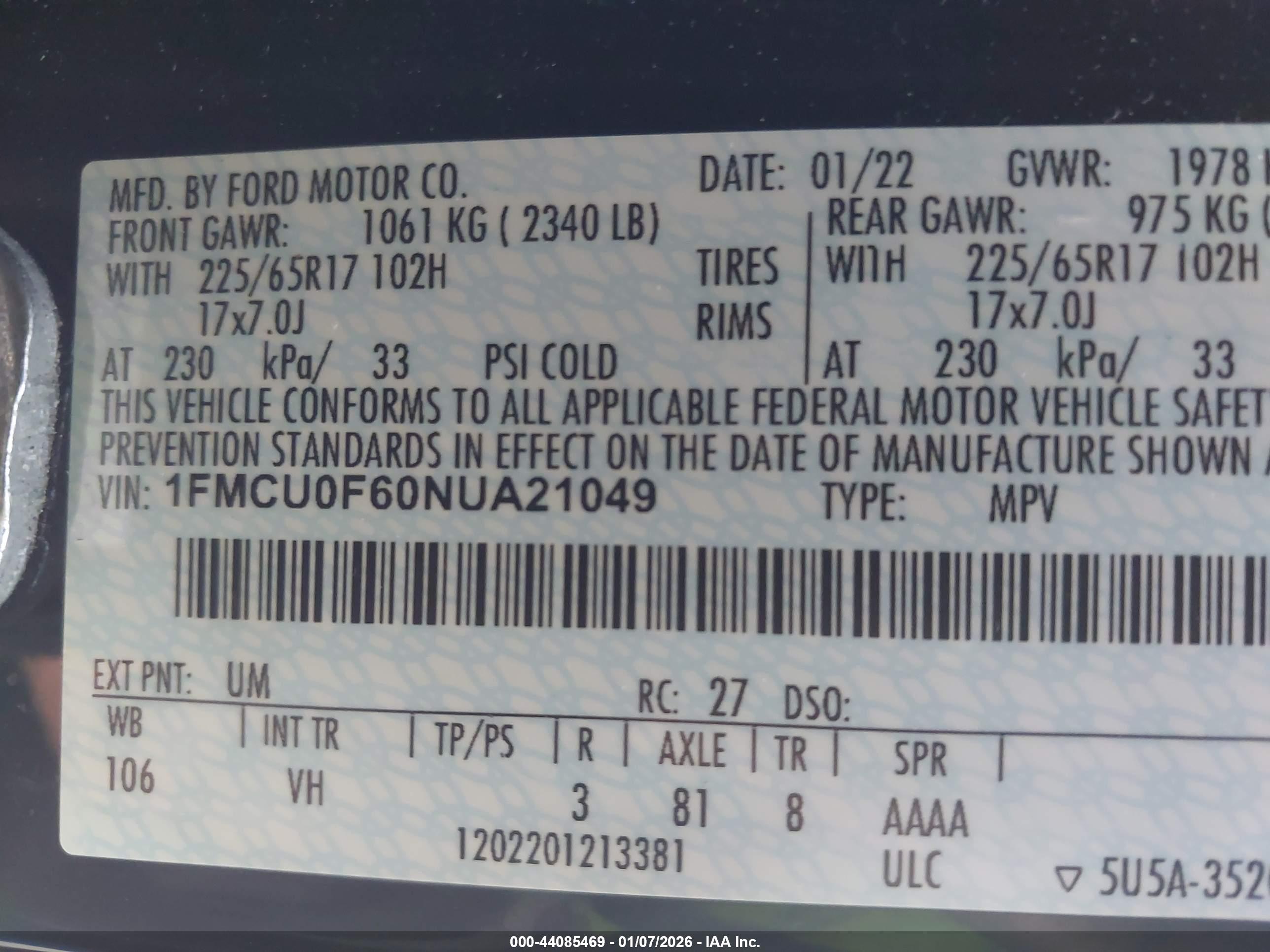 FORD ESCAPE image 9