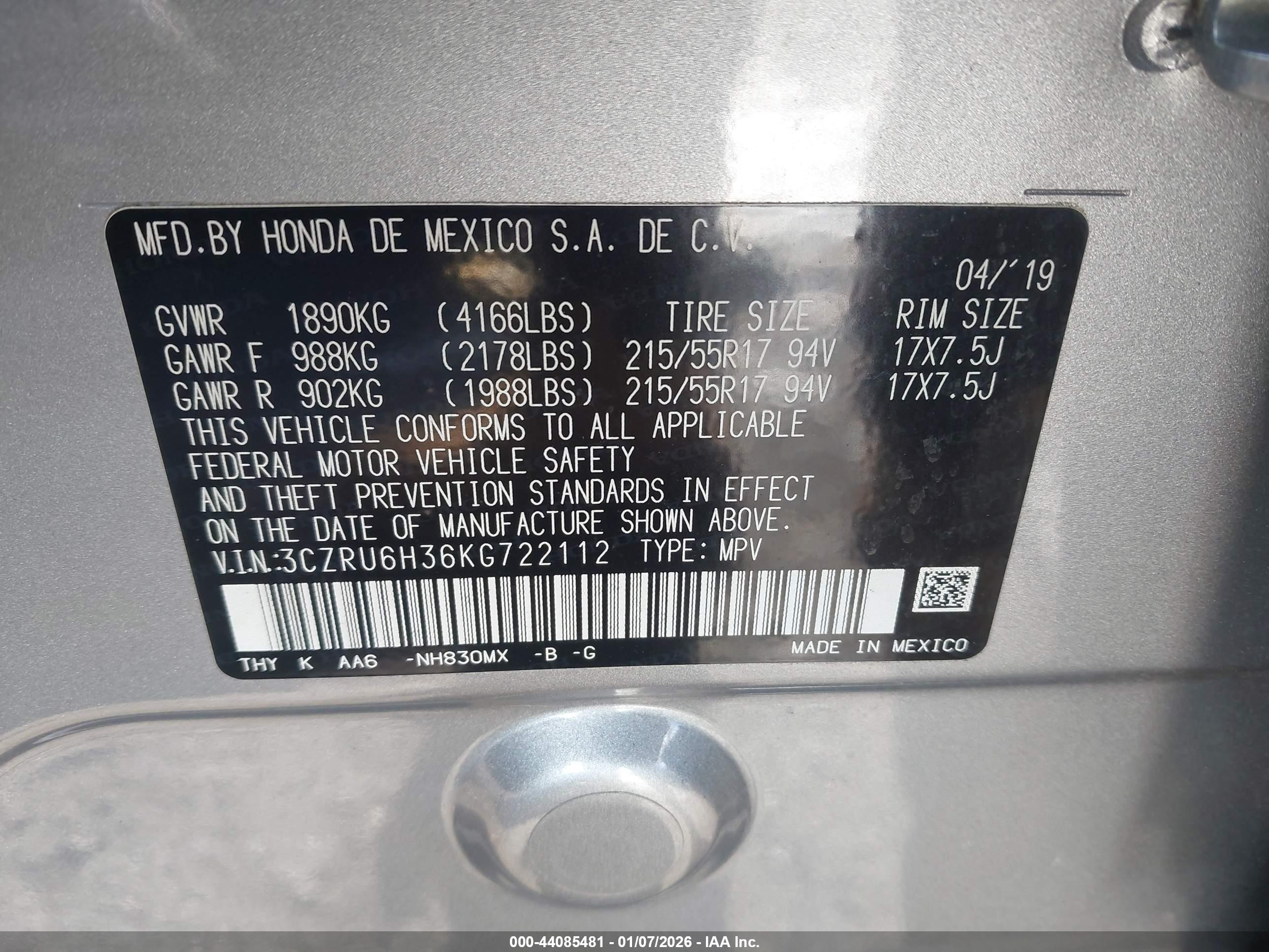 HONDA HR-V image 9