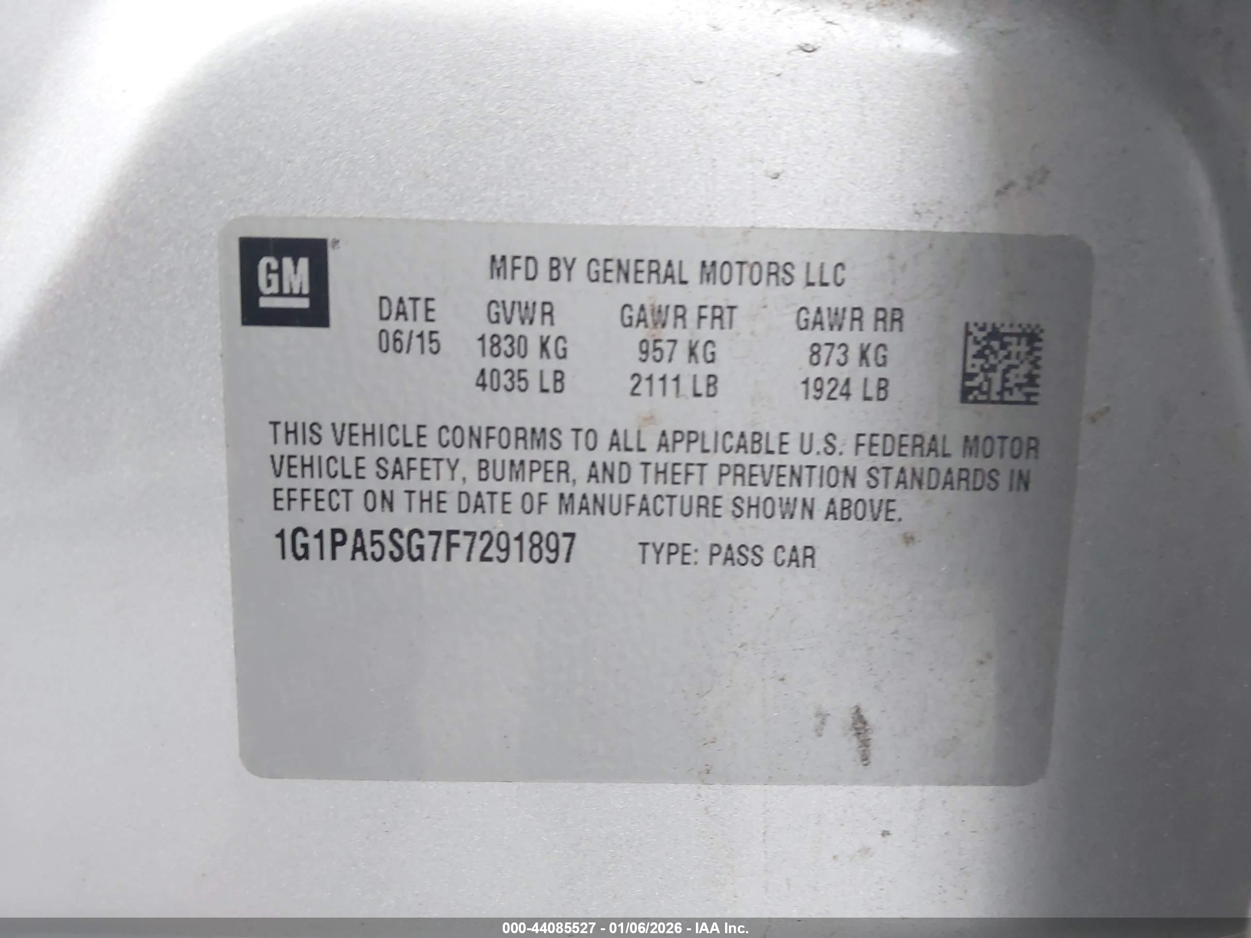CHEVROLET CRUZE image 9