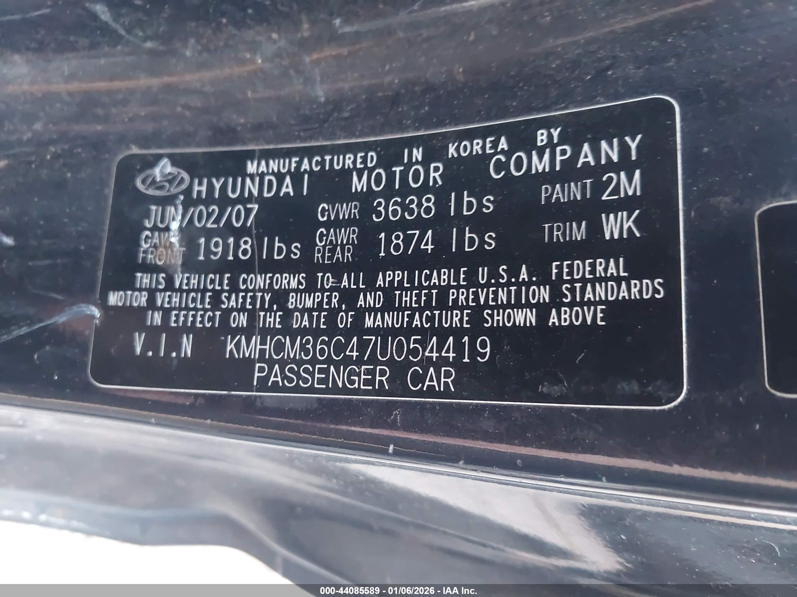 HYUNDAI ACCENT image 9