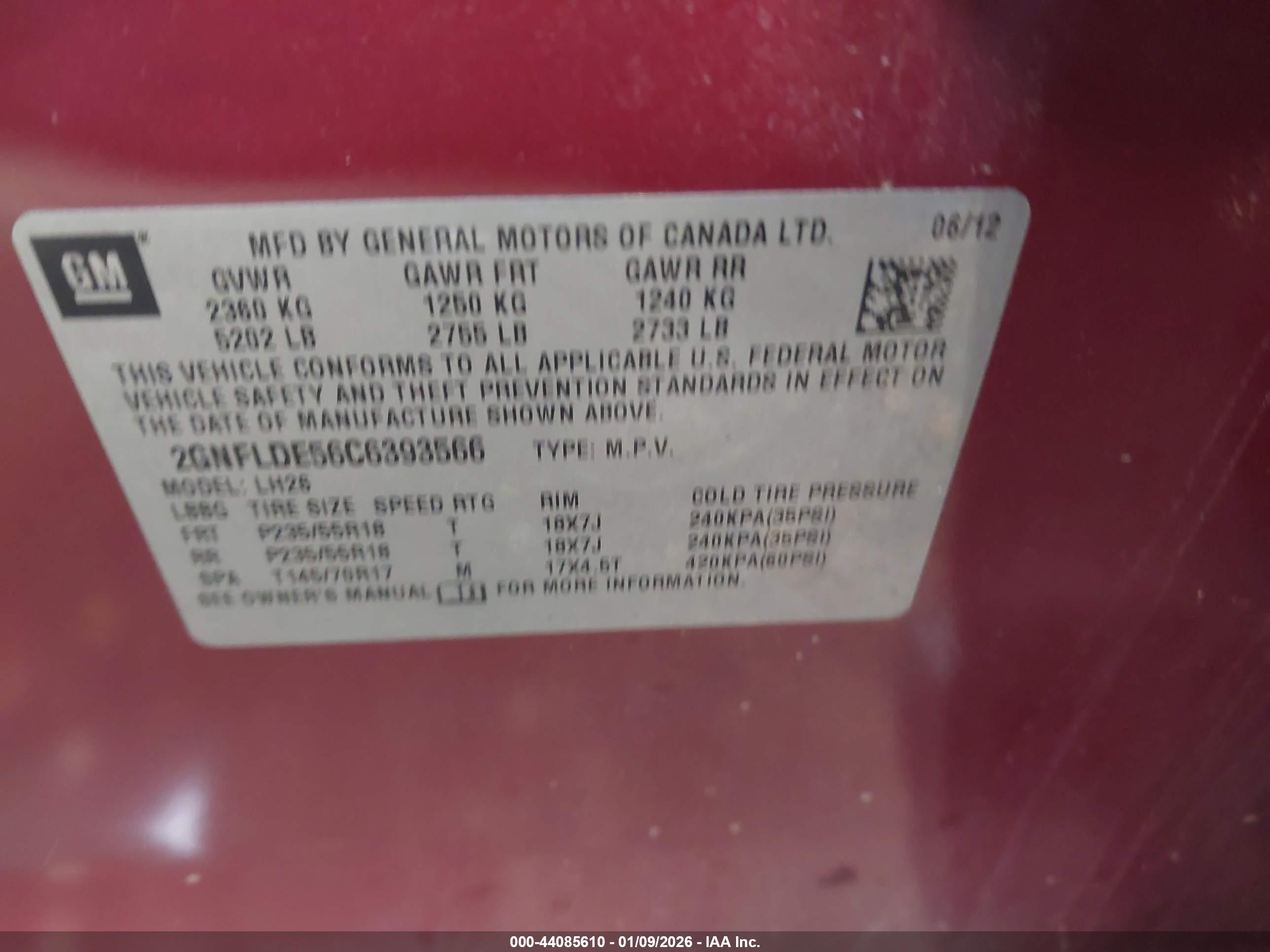 CHEVROLET EQUINOX image 9