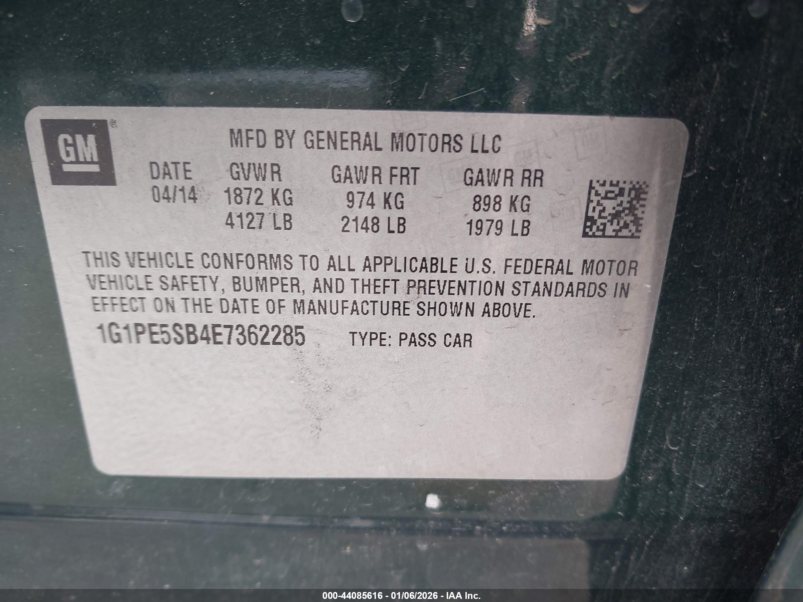 CHEVROLET CRUZE image 9