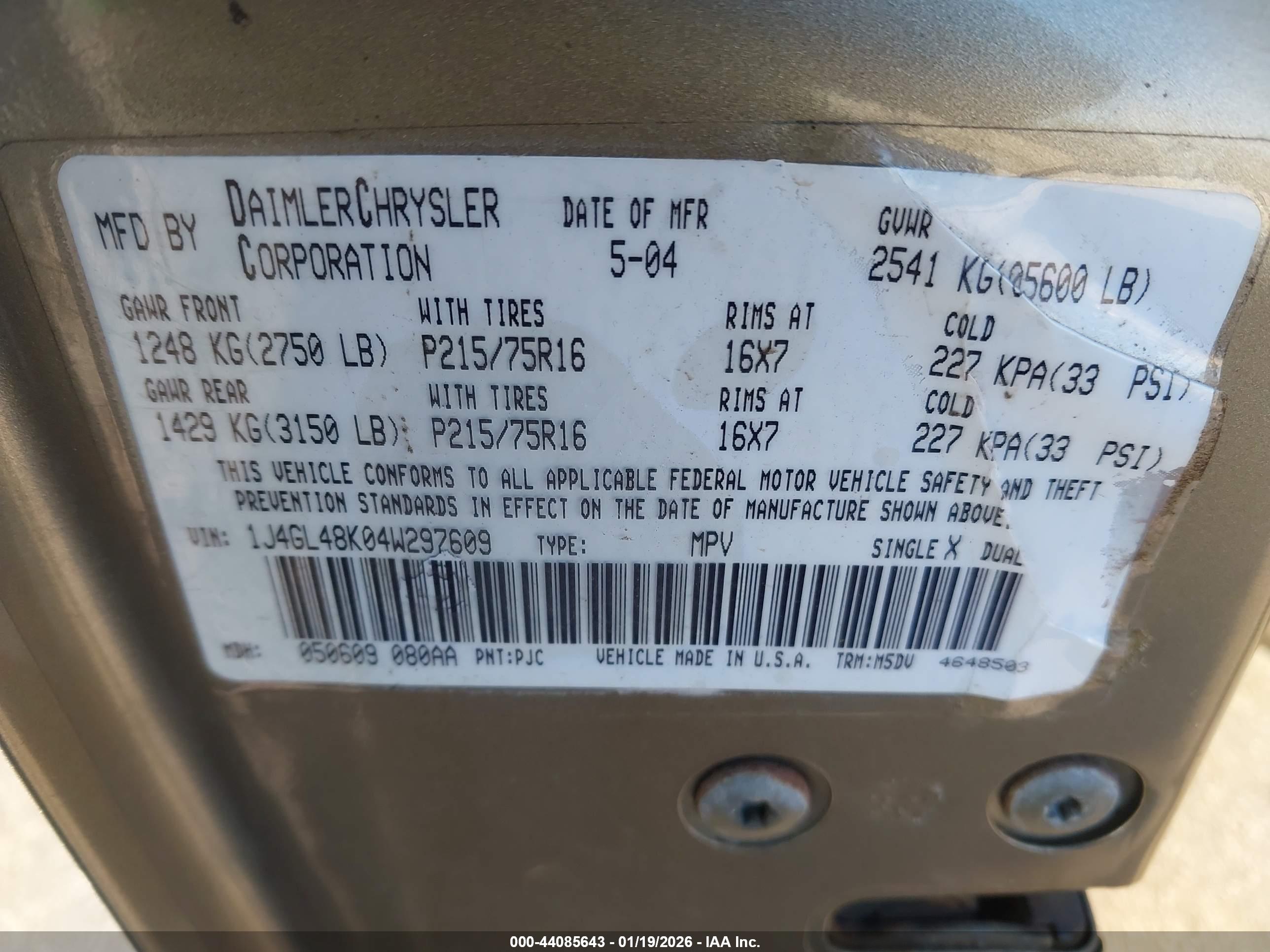 JEEP LIBERTY image 9