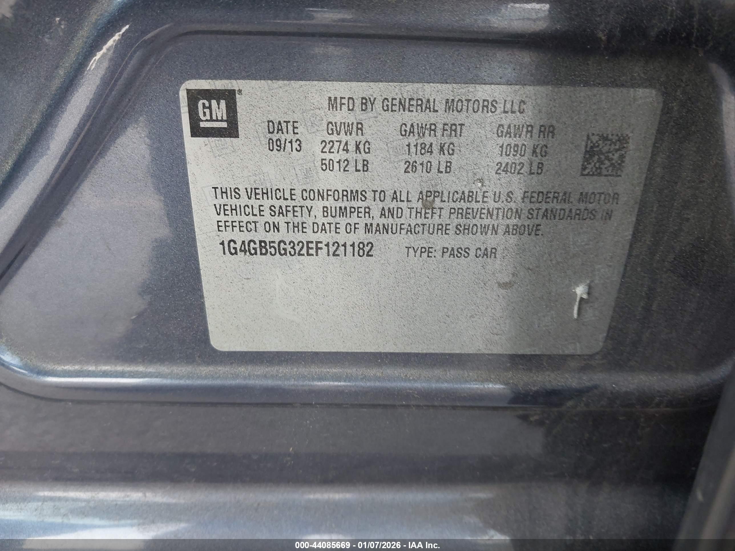 BUICK LACROSSE image 9