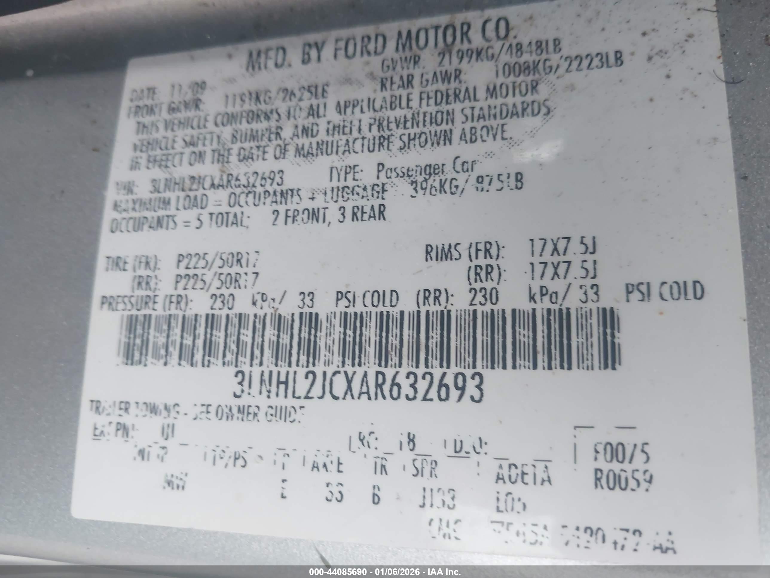 LINCOLN MKZ image 9