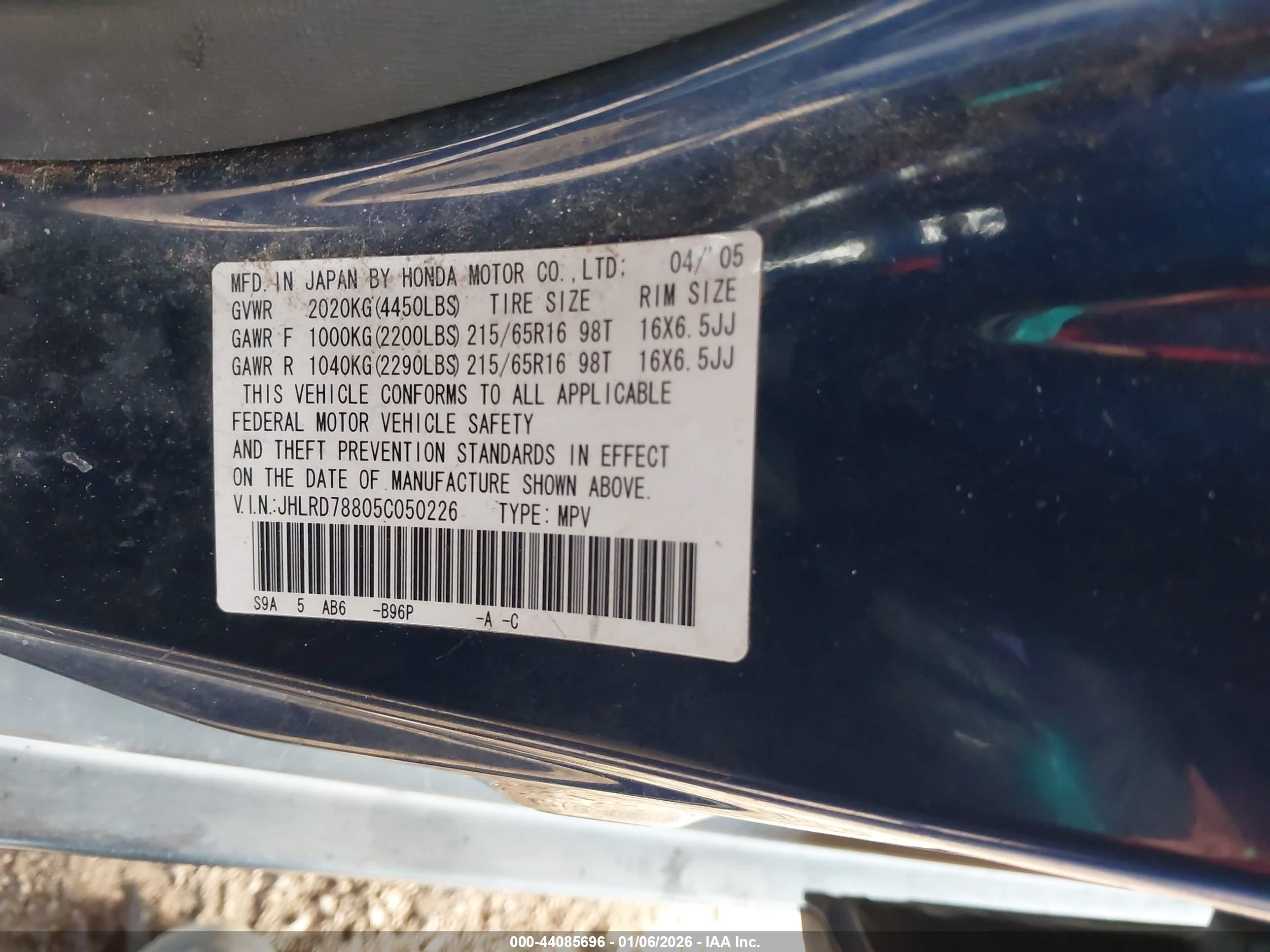 HONDA CR-V image 9