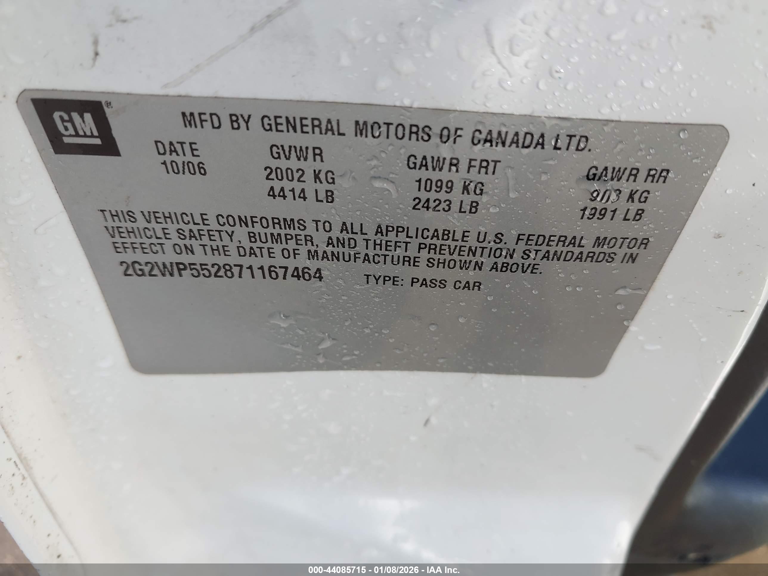 PONTIAC GRAND image 9