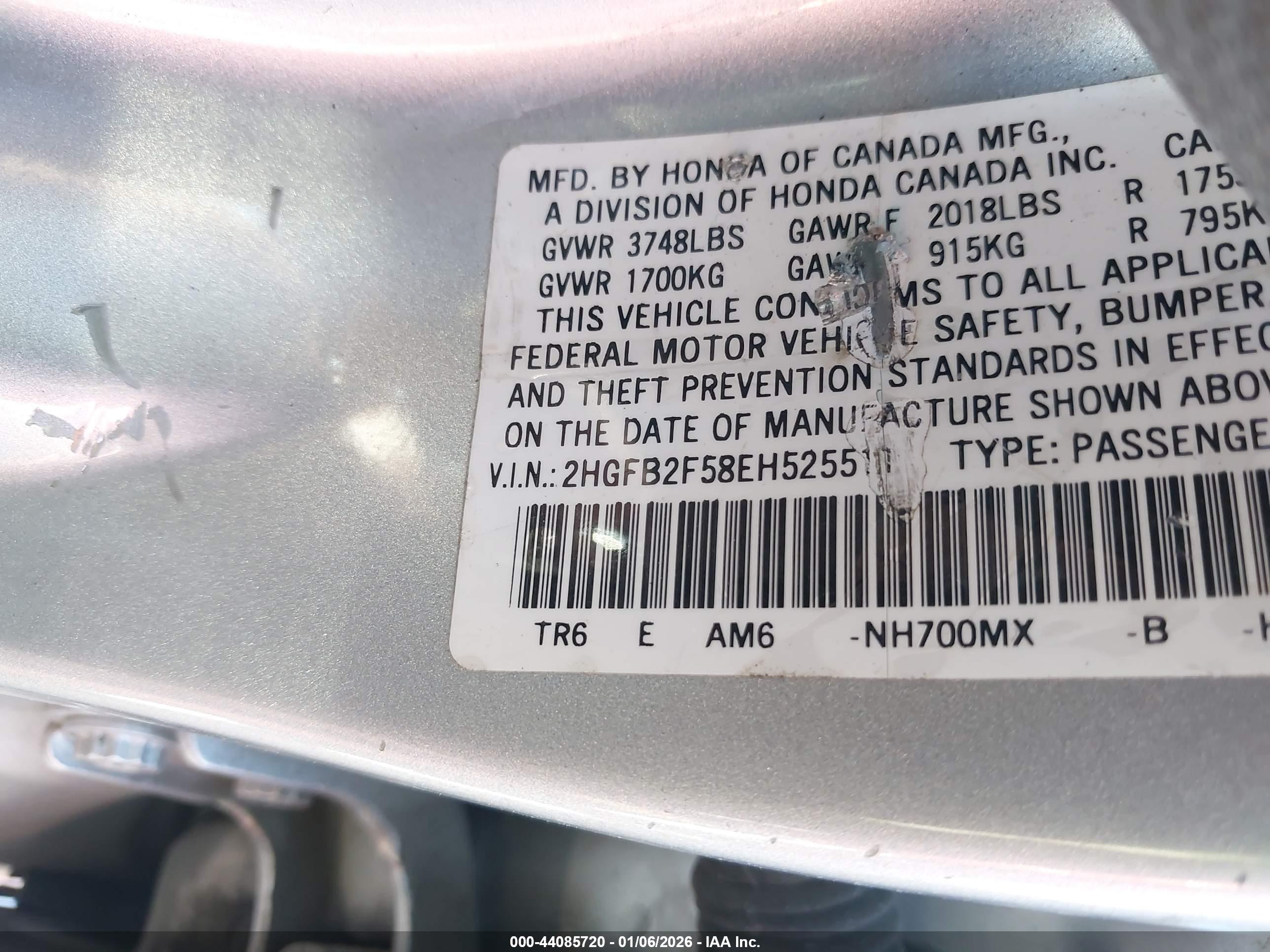 HONDA CIVIC image 9