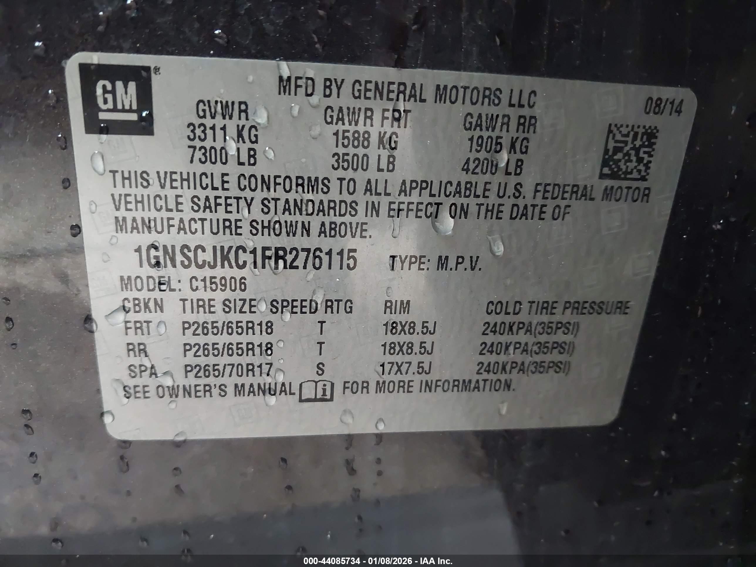 CHEVROLET SUBURBAN image 9