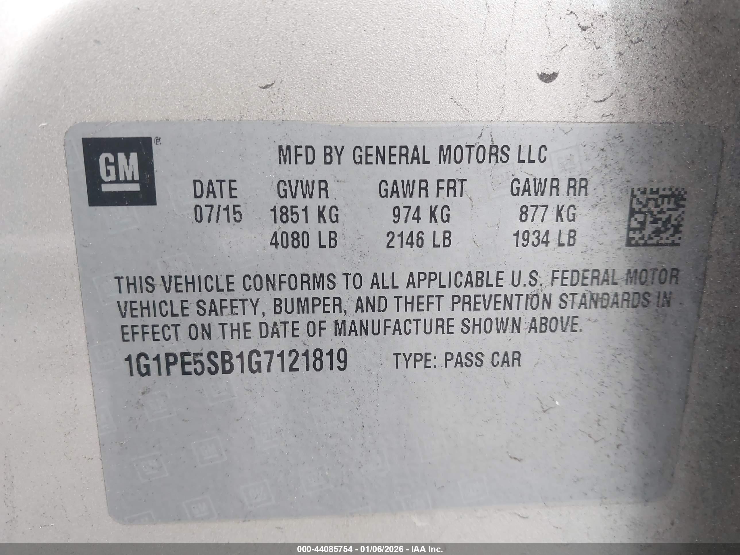 CHEVROLET CRUZE image 9