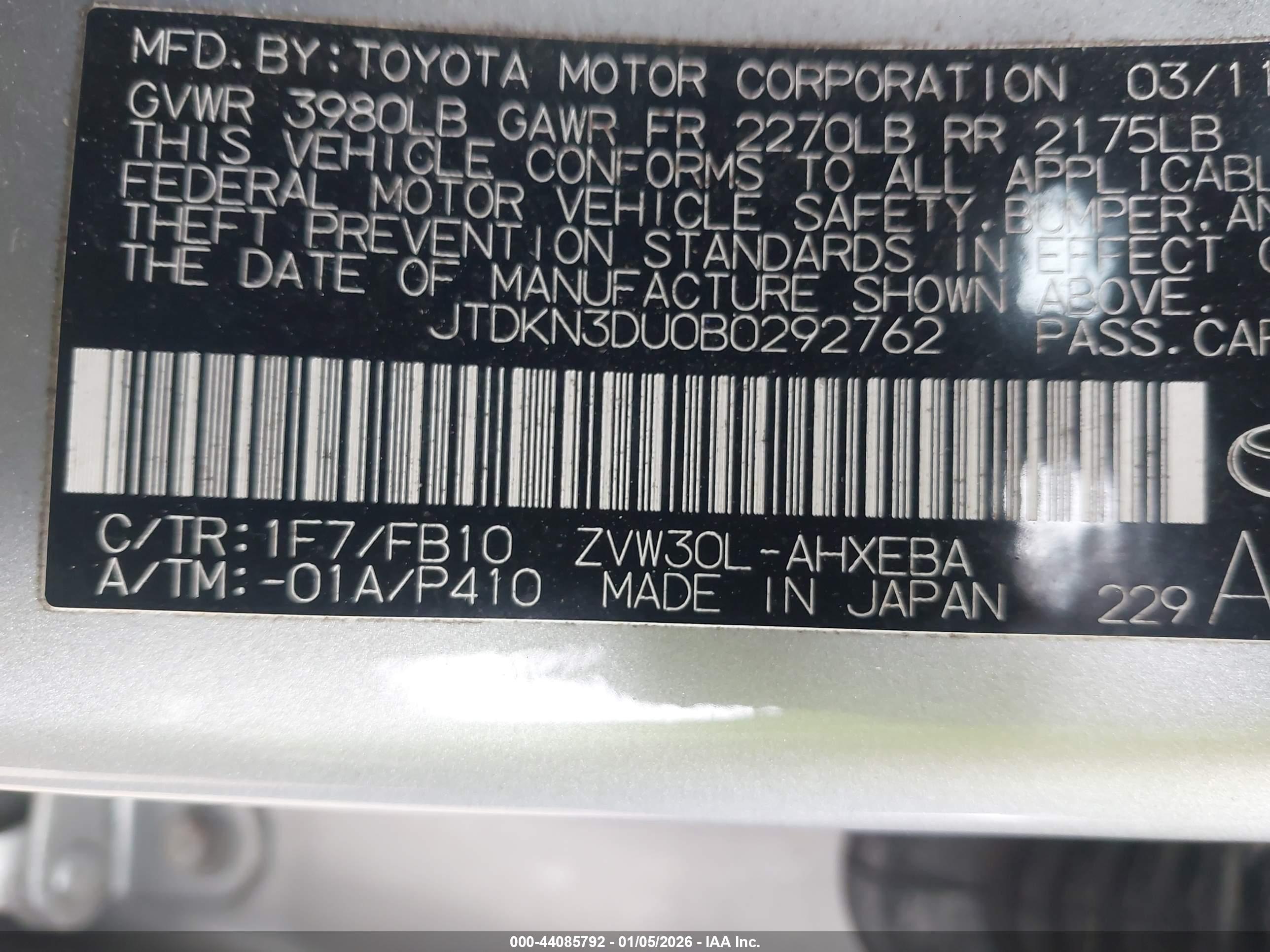 TOYOTA PRIUS image 9